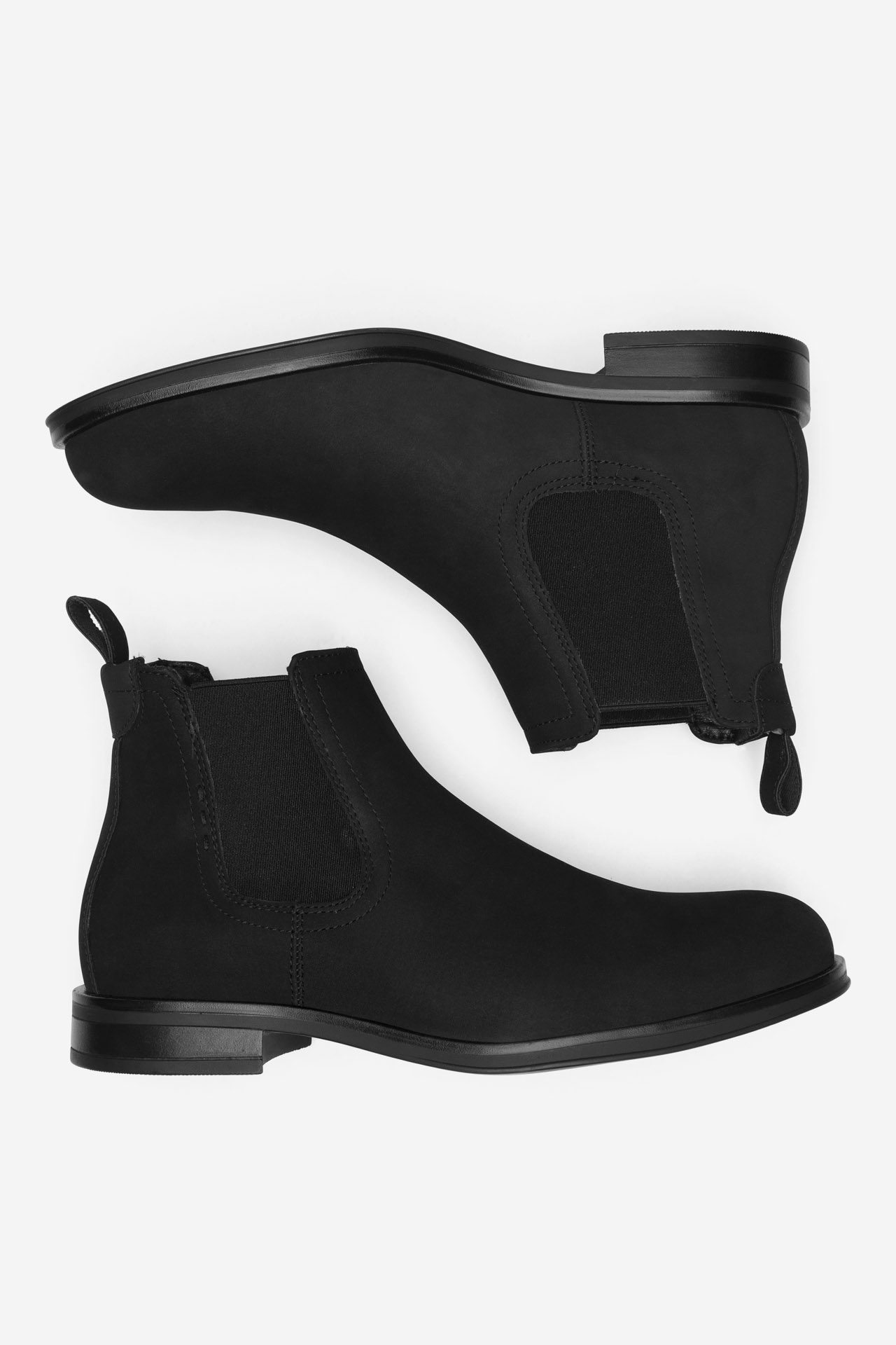 Gležnjarji chelsea Črna