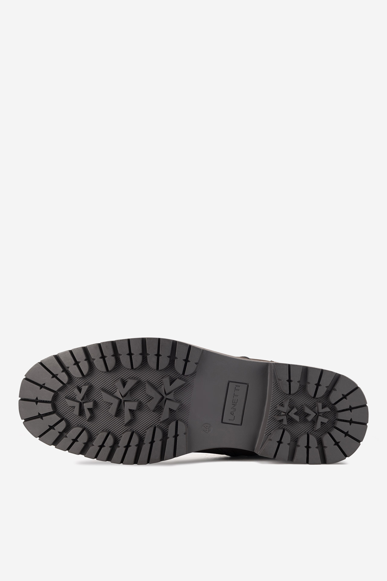 Gležnjarji z vezalkami Čokoladno rjava