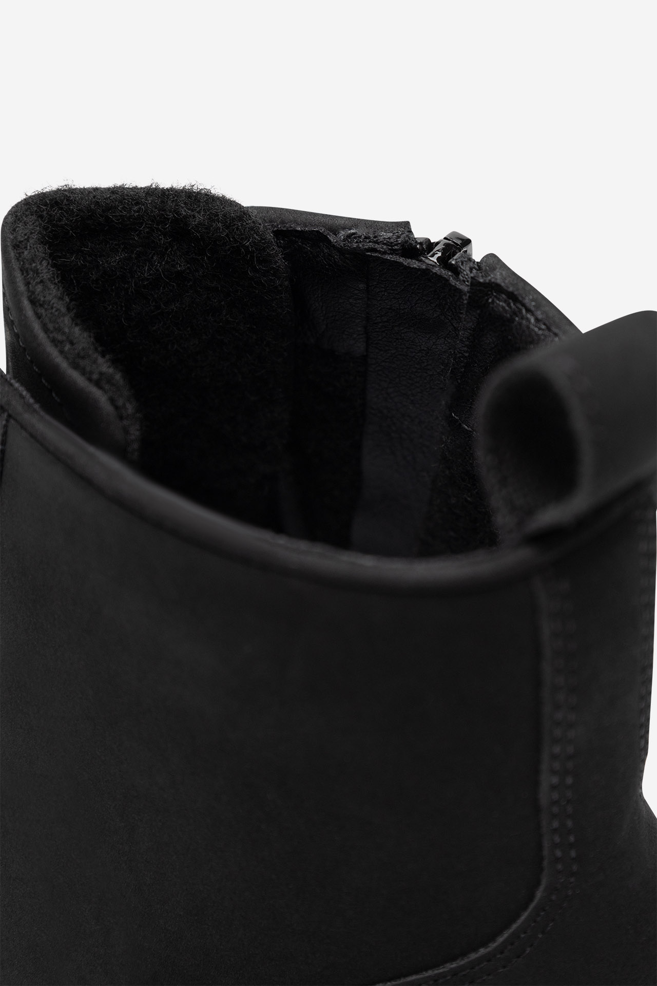 Gležnjarji z vezalkami Črna