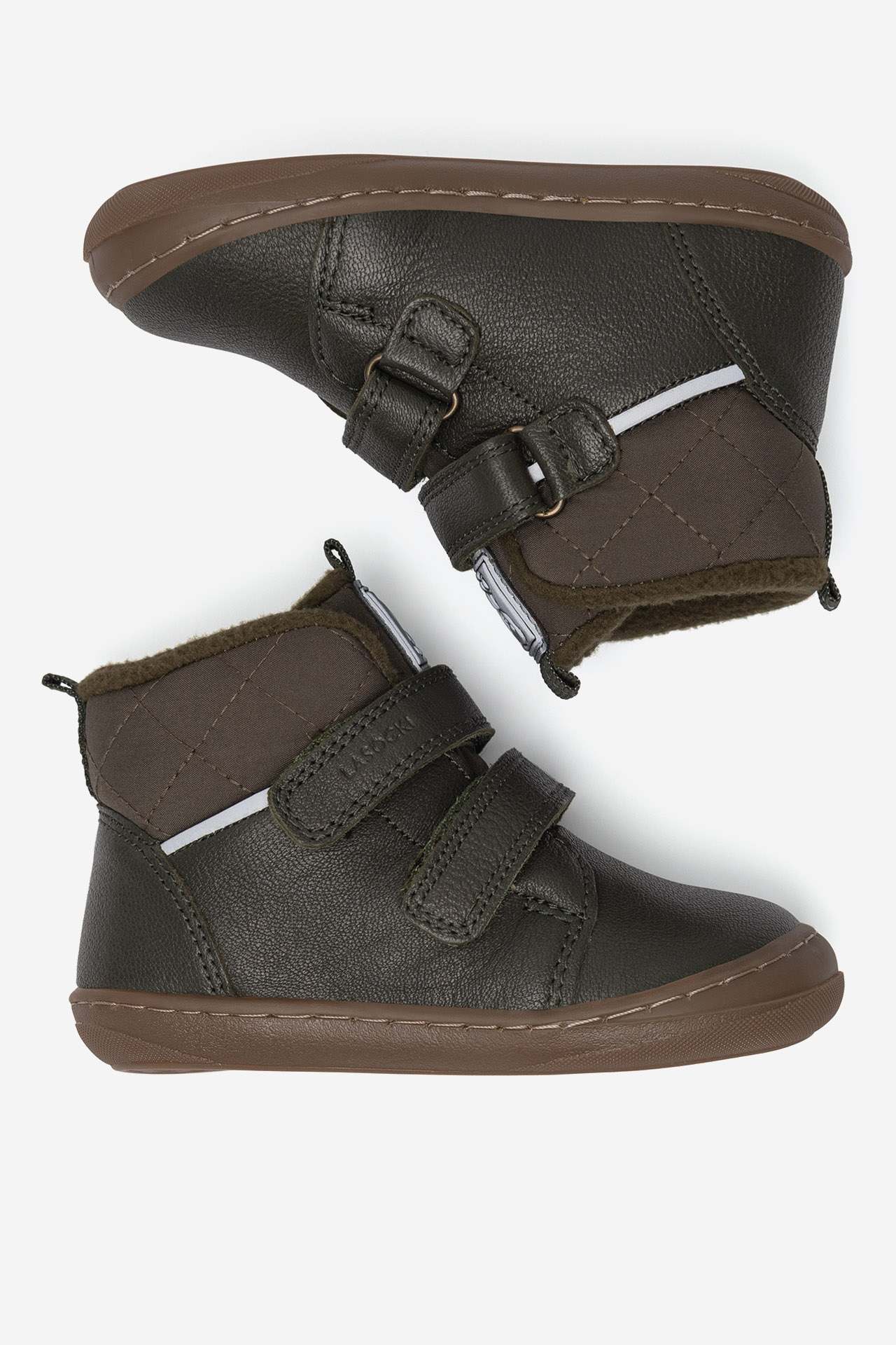 Šněrovací vyšší obuv KHAKI