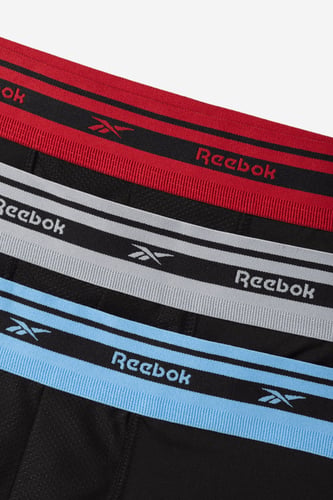 Gaće 3 komada u pak. Reebok DARIAN - AW24 (3-PACK) Crna