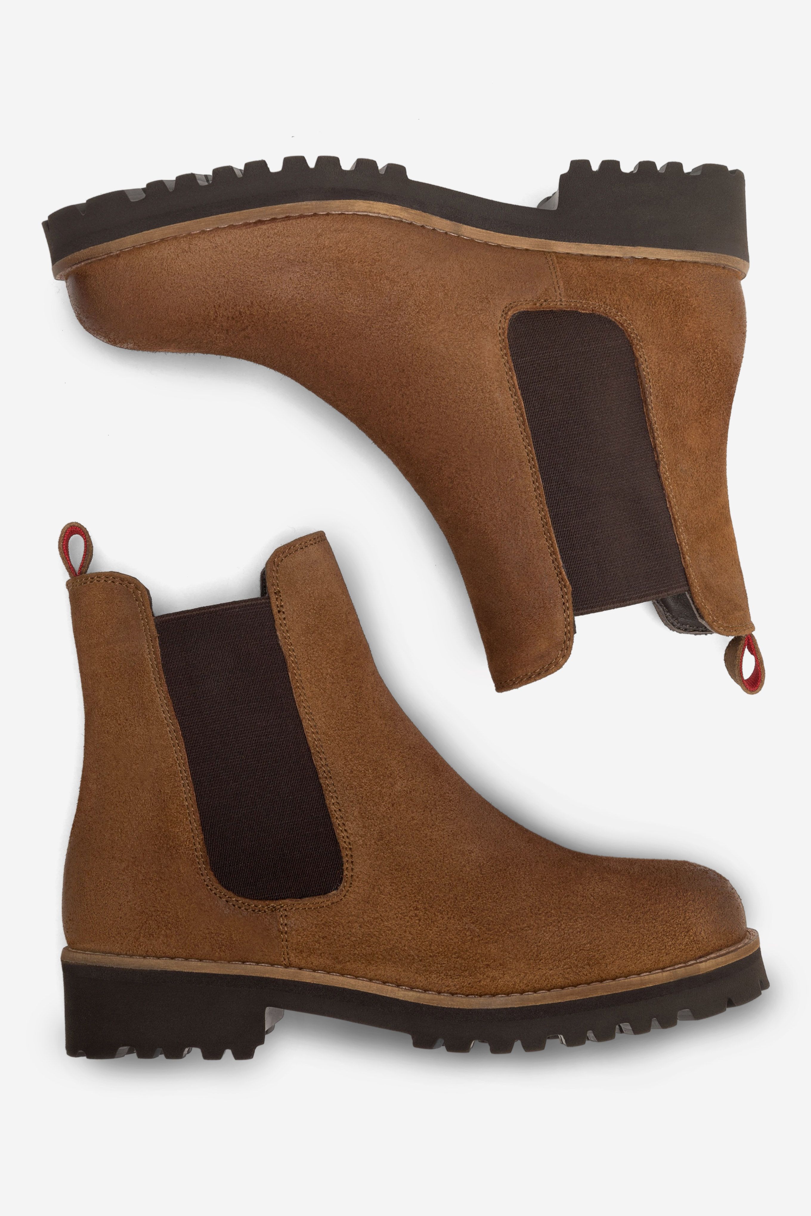 Gležnjarji chelsea Rjava