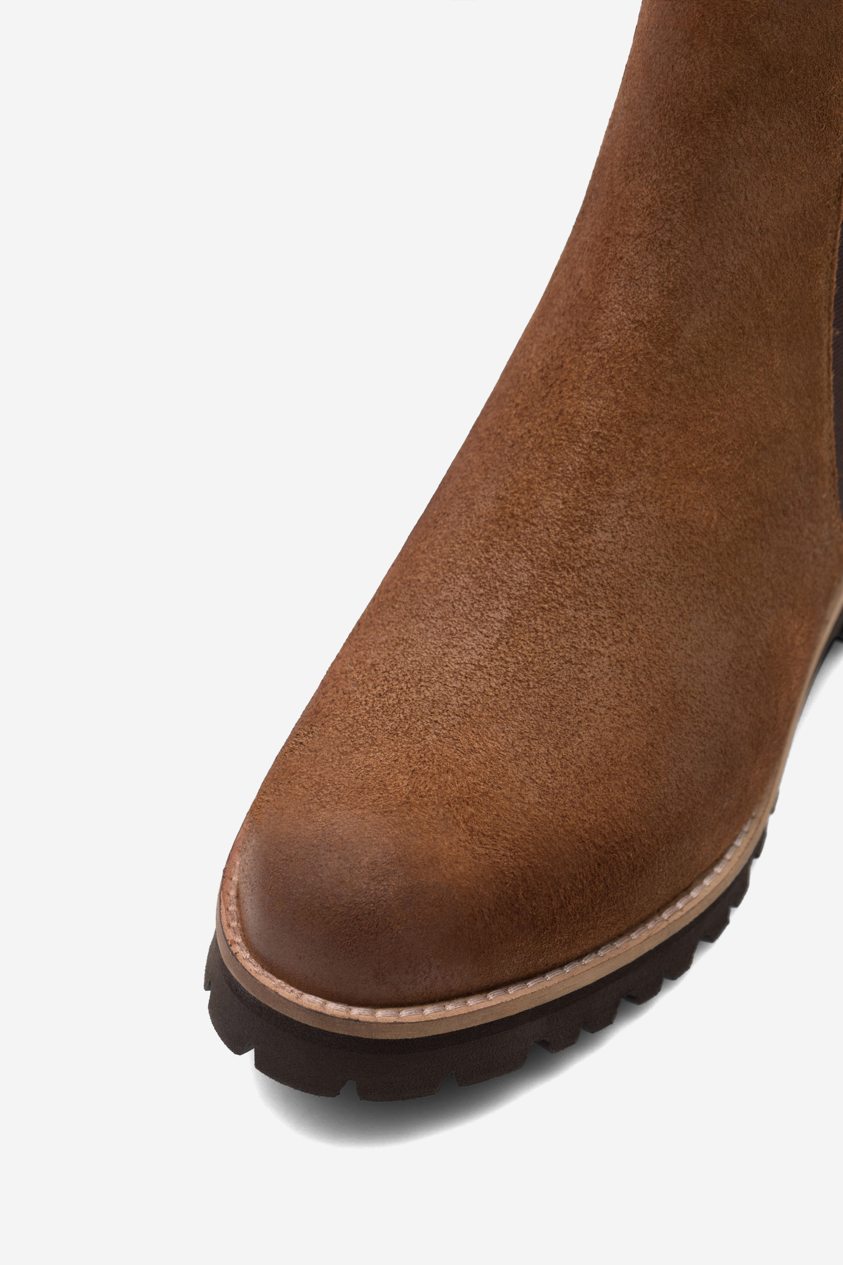 Gležnjarji chelsea Rjava