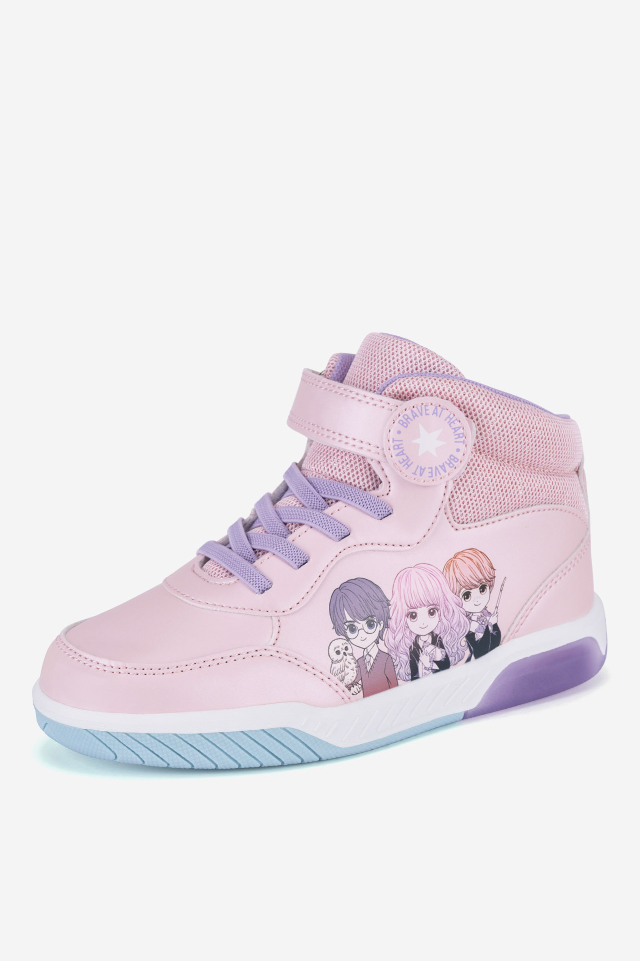 Gležnjarji z vezalkami Živo roza