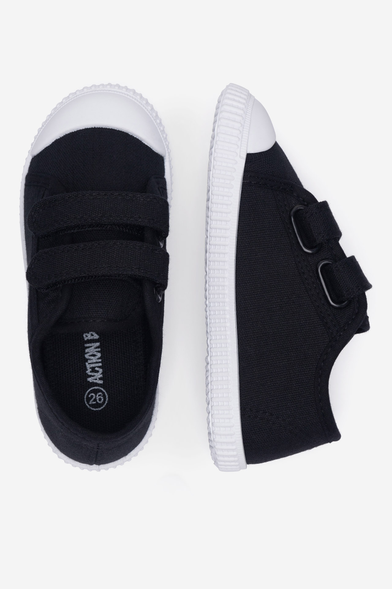 Platnene superge Črna