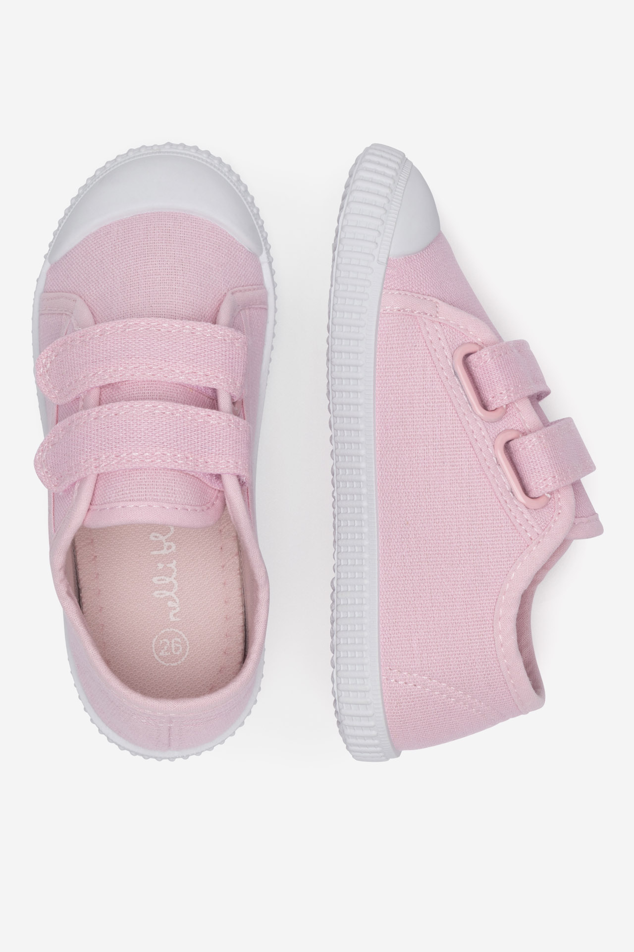 Platnene superge Živo roza