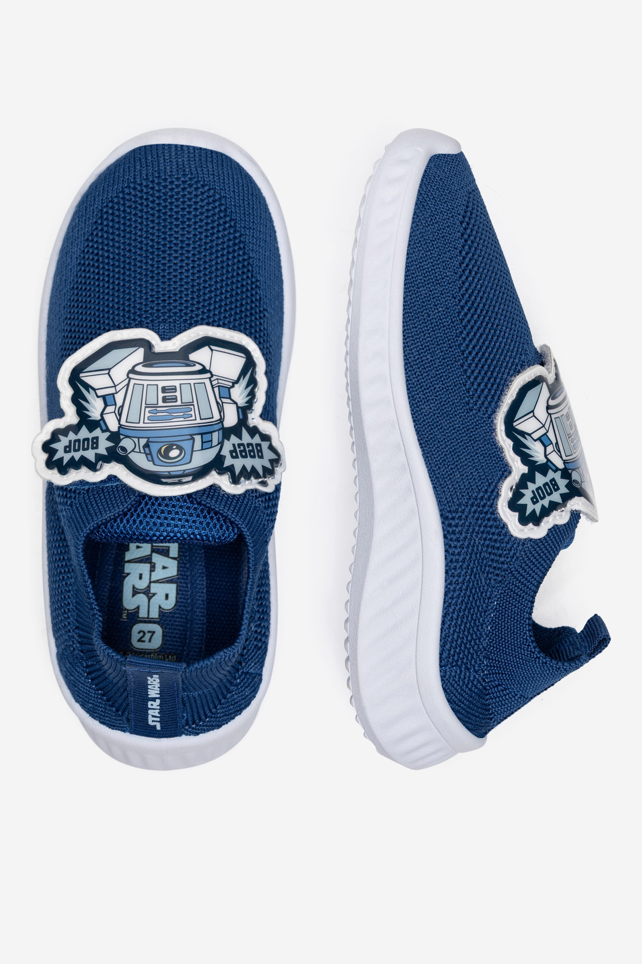 Plátěná obuv CHRPOVĚ MODRÁ