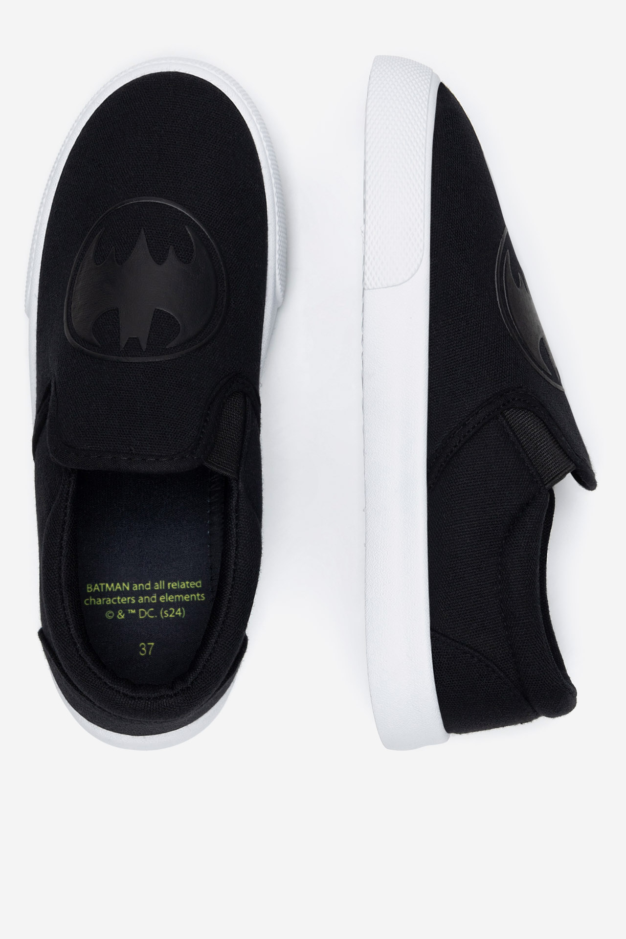 Platnene superge Črna