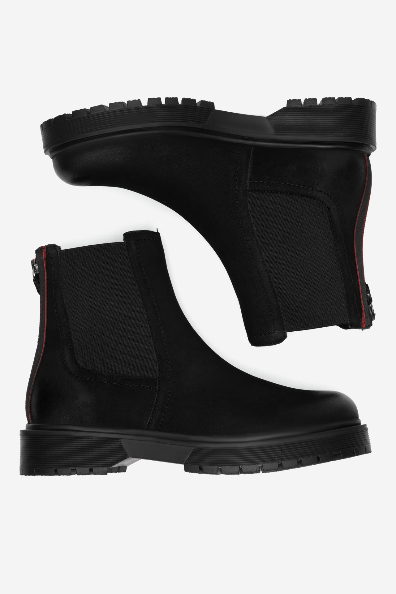 Kotníková obuv ČERNÁ