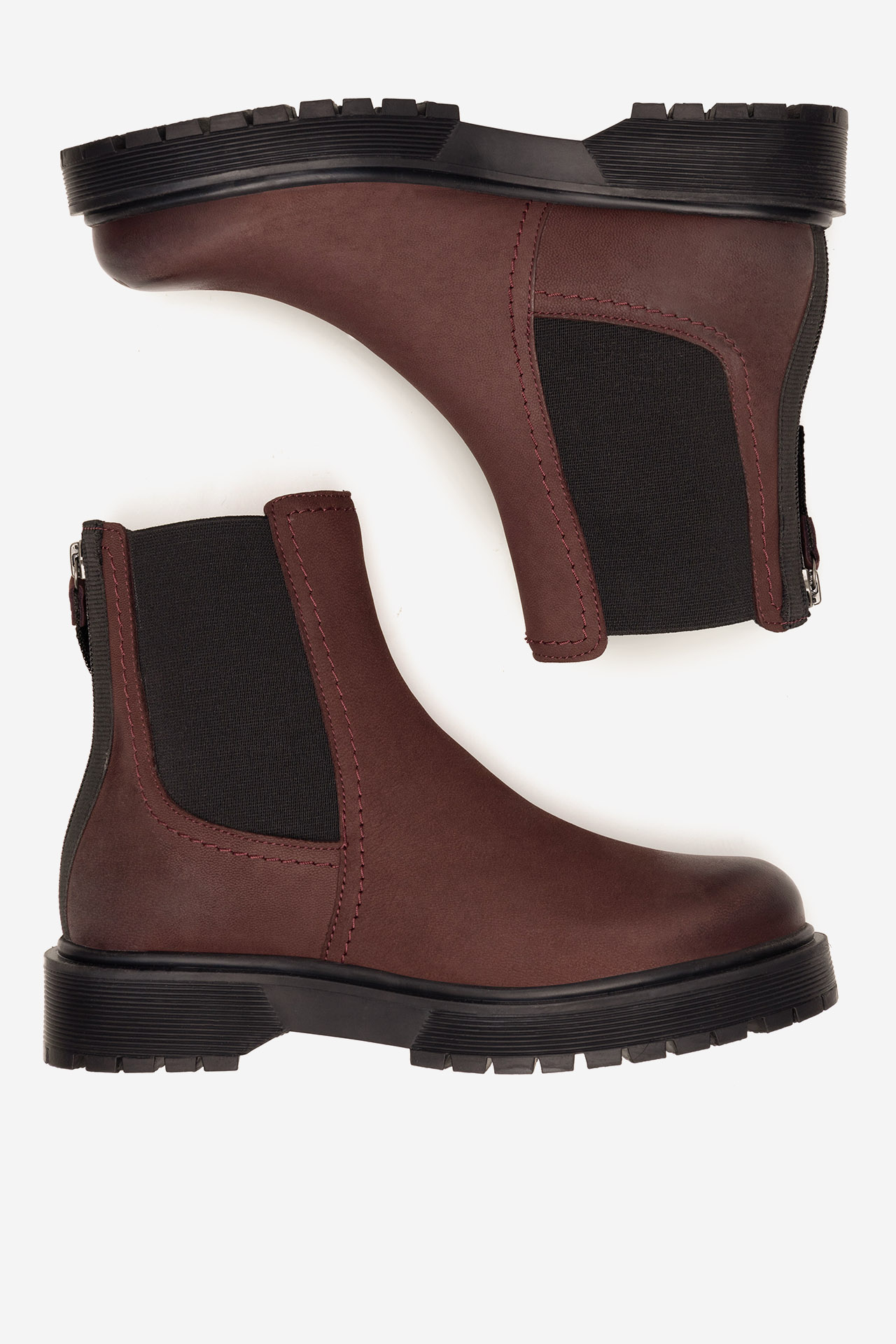 Kotníková obuv BORDÓ