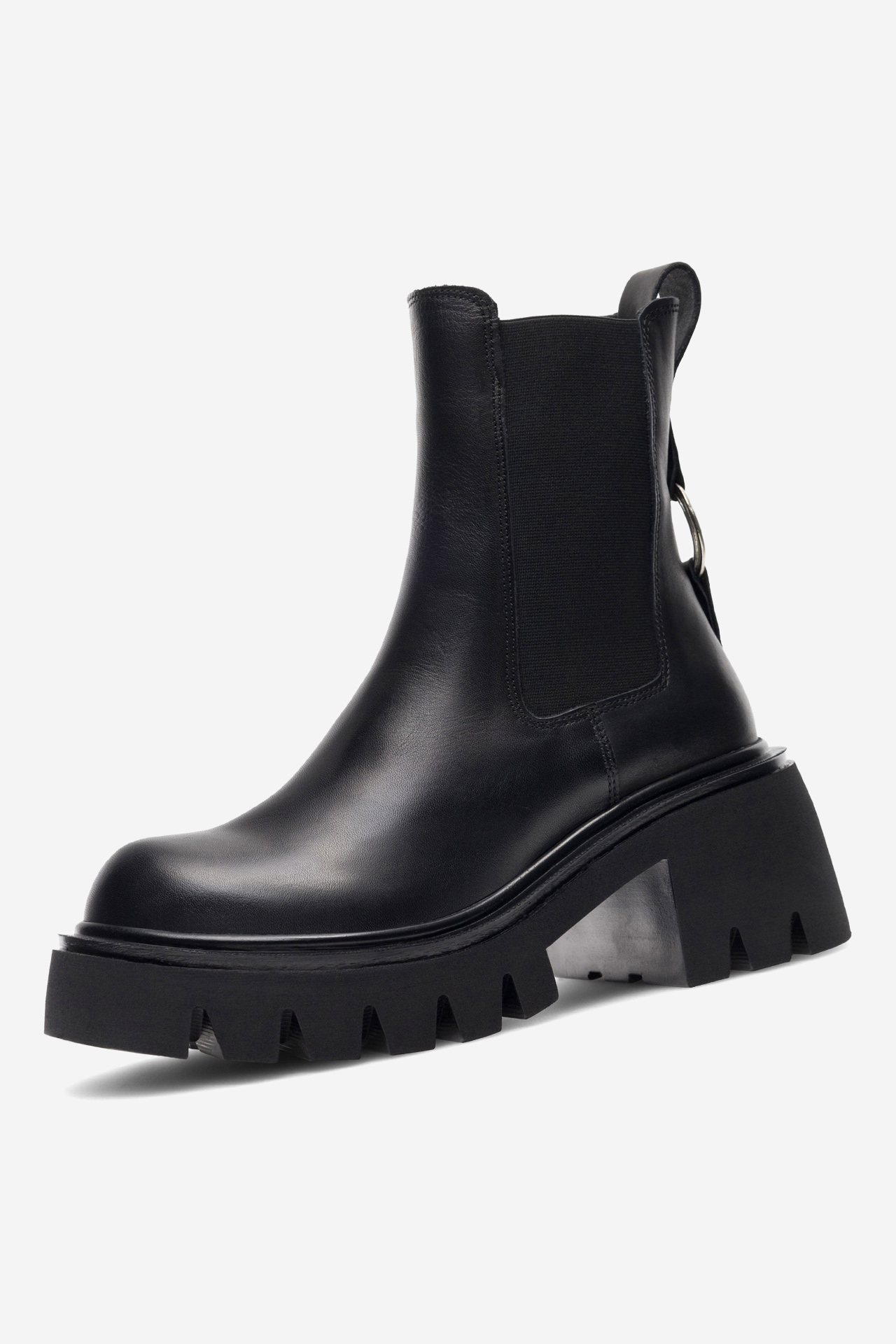 Kotníková obuv ČERNÁ