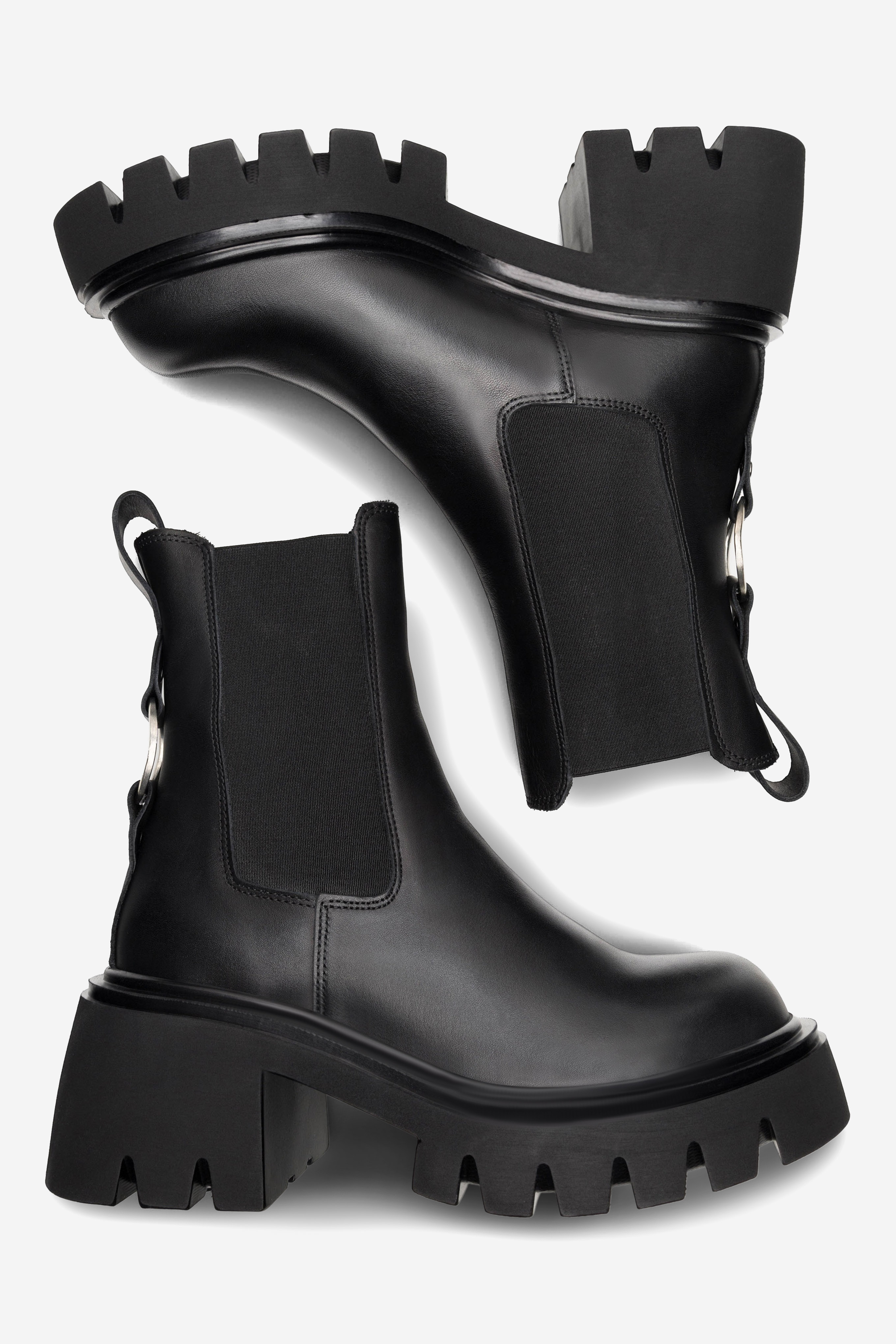 Kotníková obuv ČERNÁ