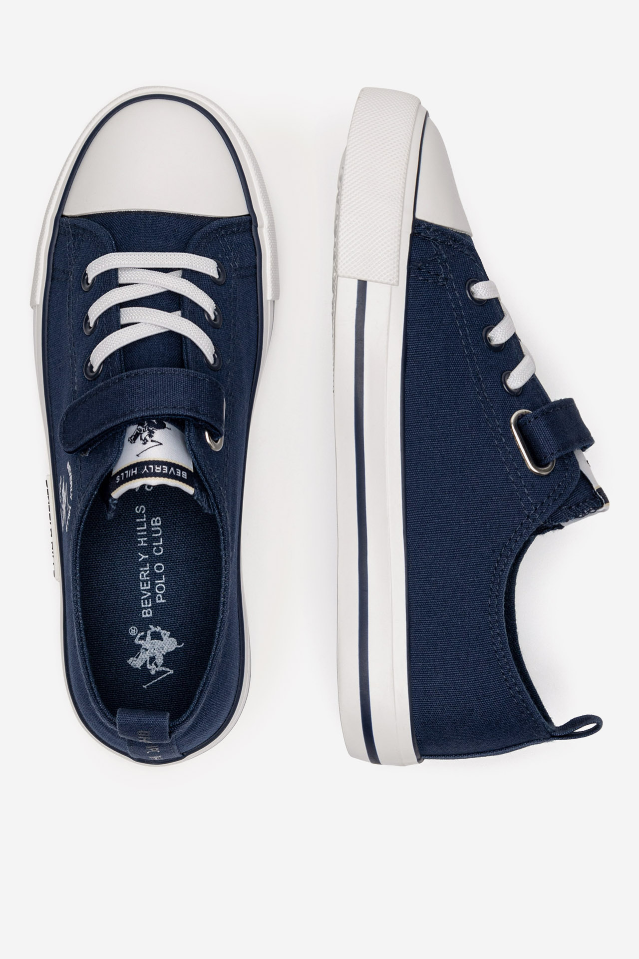 Platnene superge Mornarsko modra