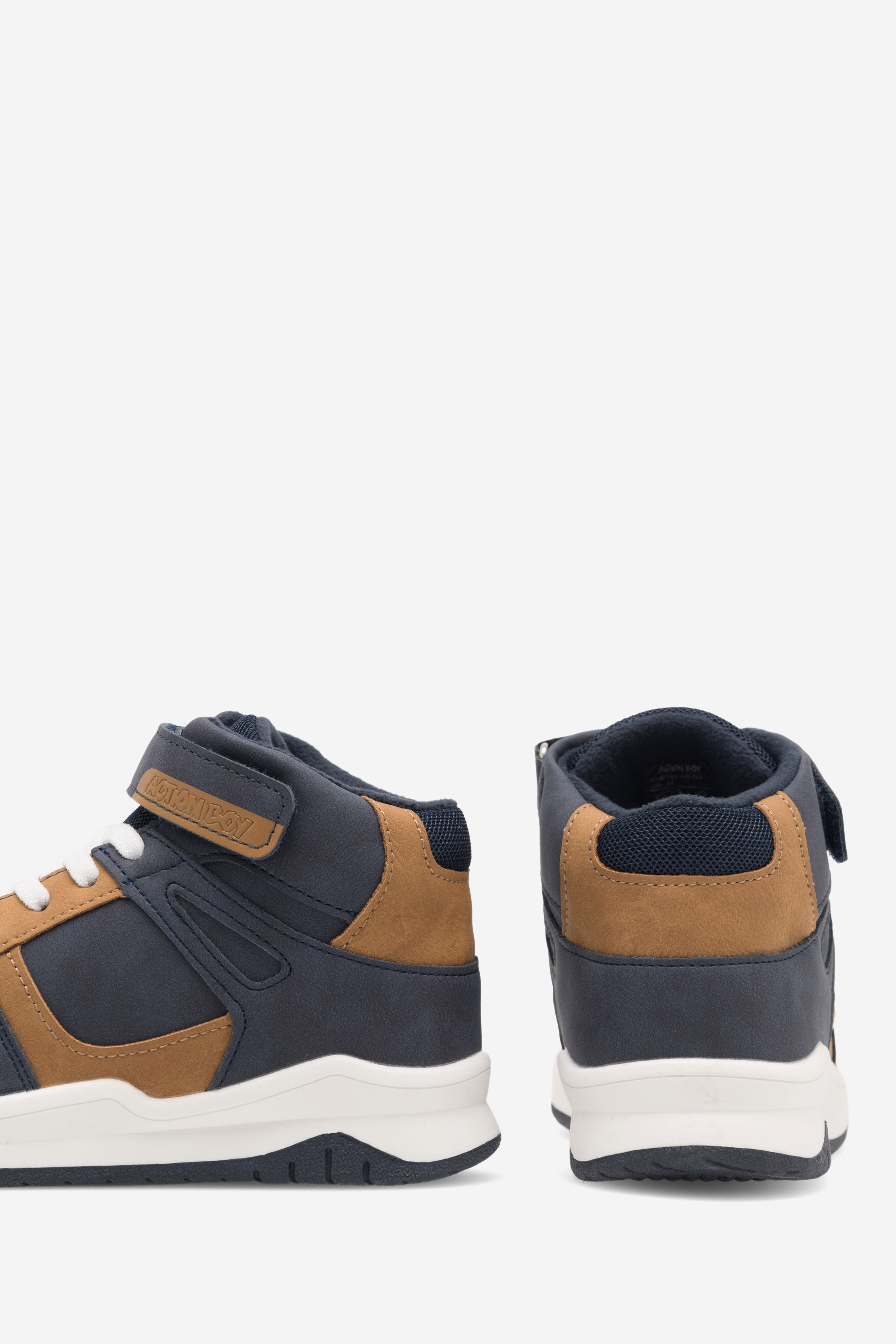 Gležnjarji z vezalkami Mornarsko modra