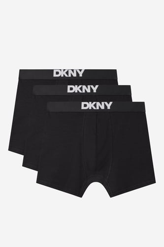 Gaće 3 komada u pak. DKNY NEW YORK - AW24 (3-PACK) Crna