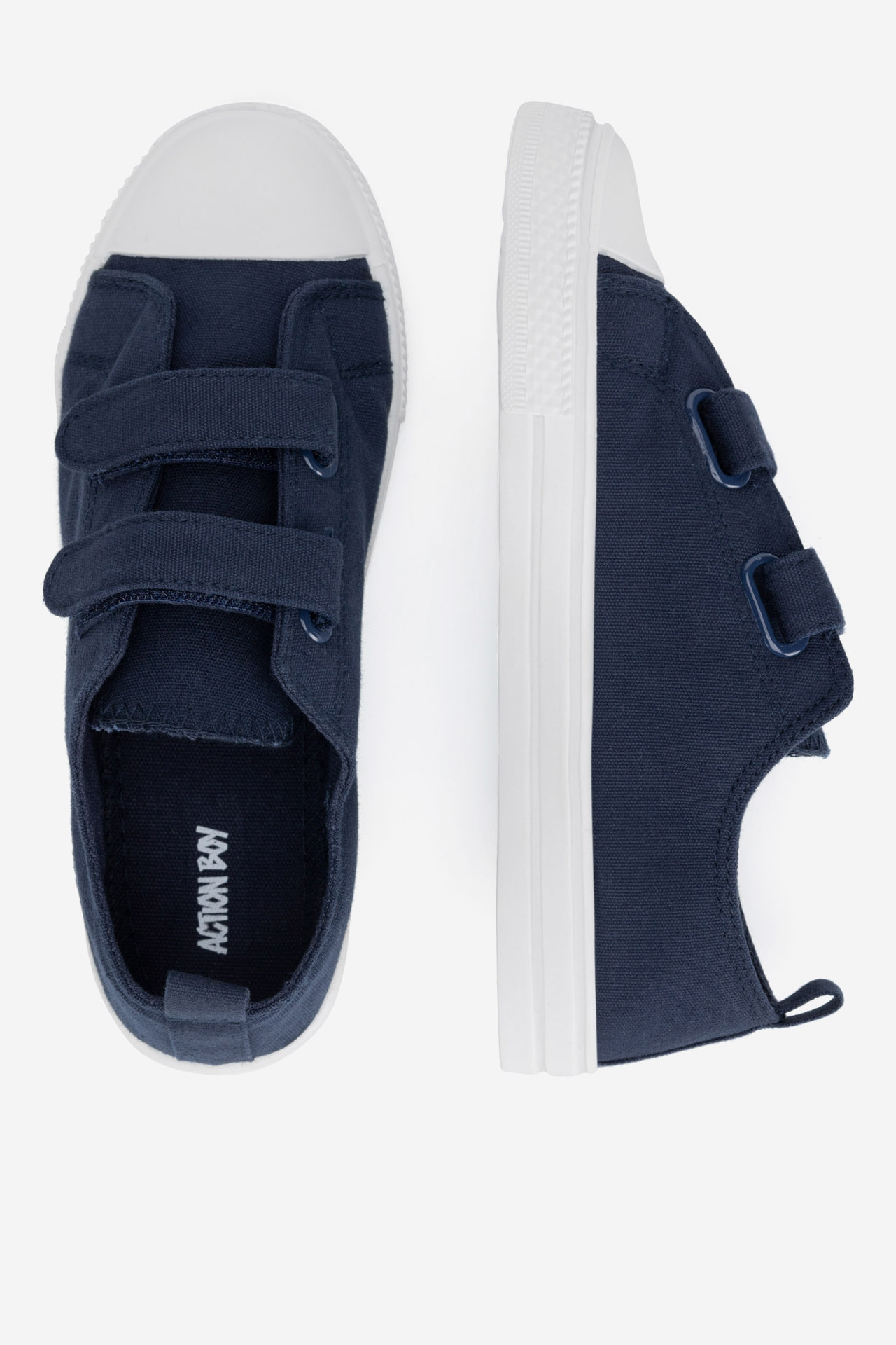 Plátěná obuv TMAVĚ MODRÁ