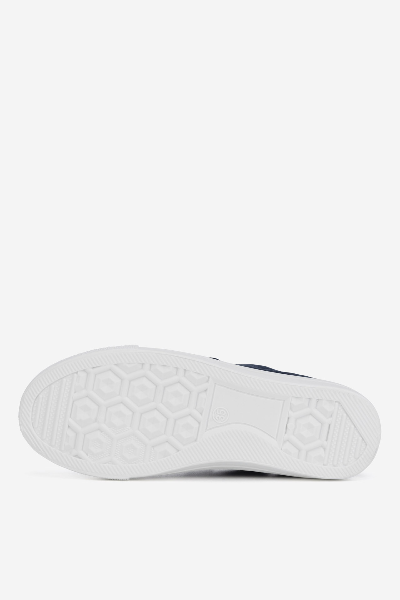 Plátěná obuv TMAVĚ MODRÁ