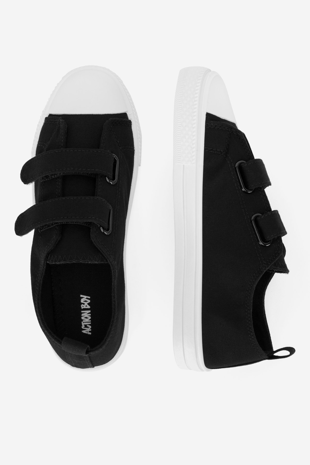 Platnene superge Črna