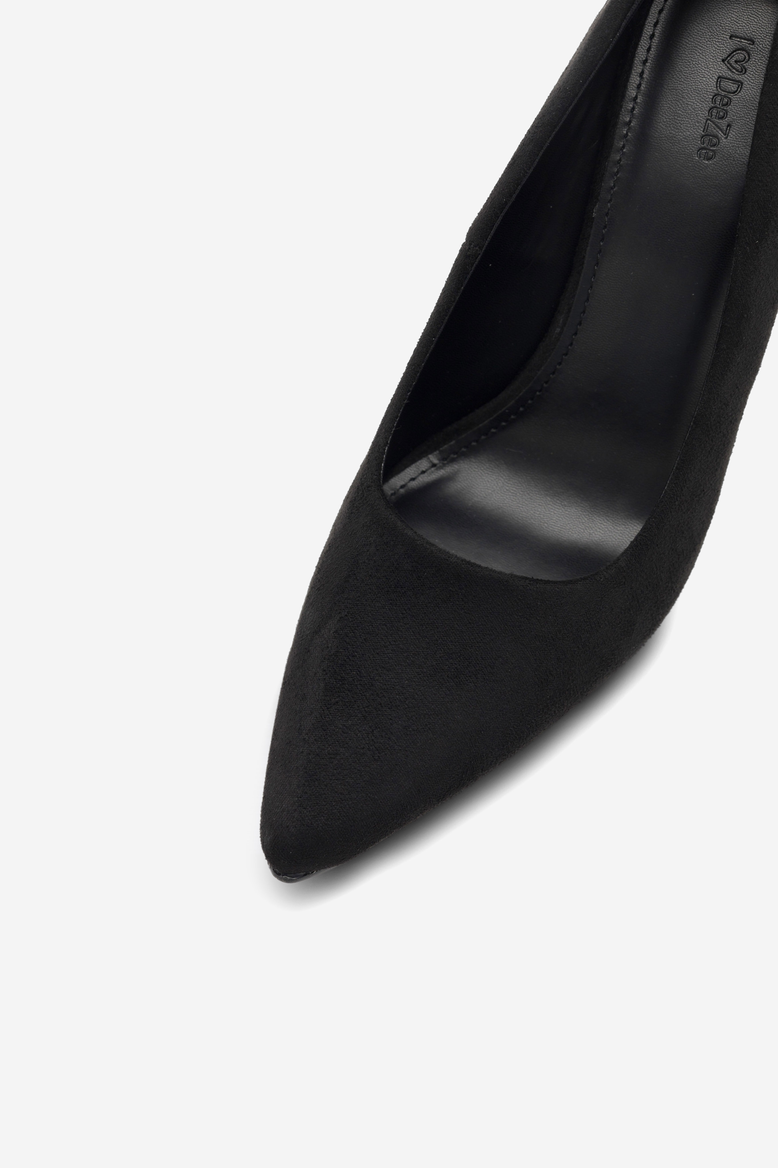 Čevlji s peto DeeZee LEYLA LS5611-02K Črna