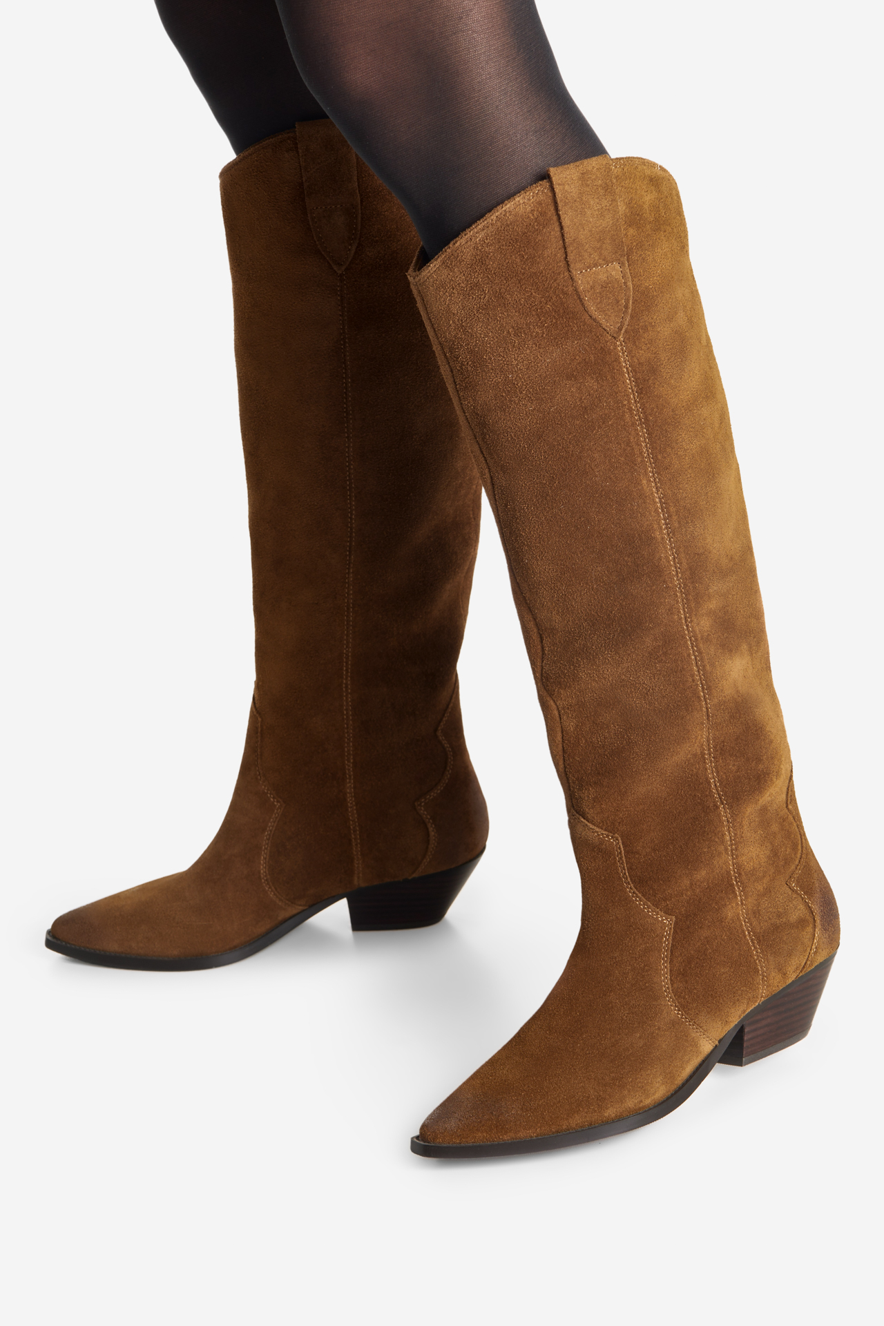 Kovbojské topánky Hnedá