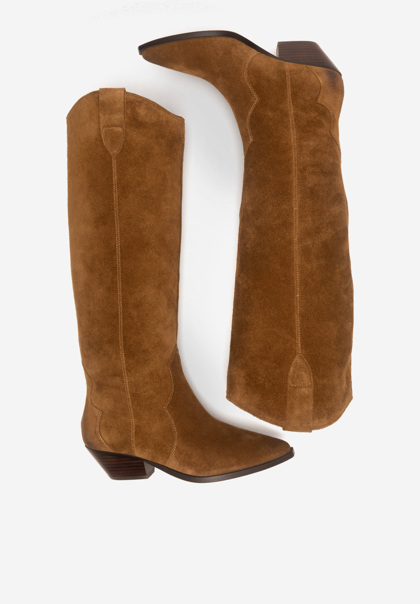 Kovbojské topánky Hnedá