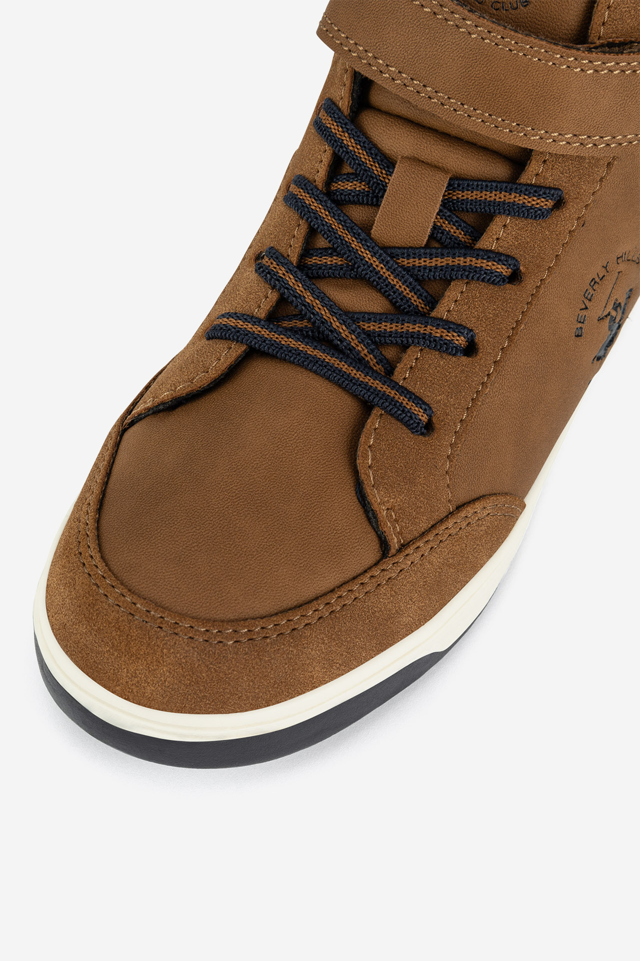 Šněrovací vyšší obuv HNĚDÁ