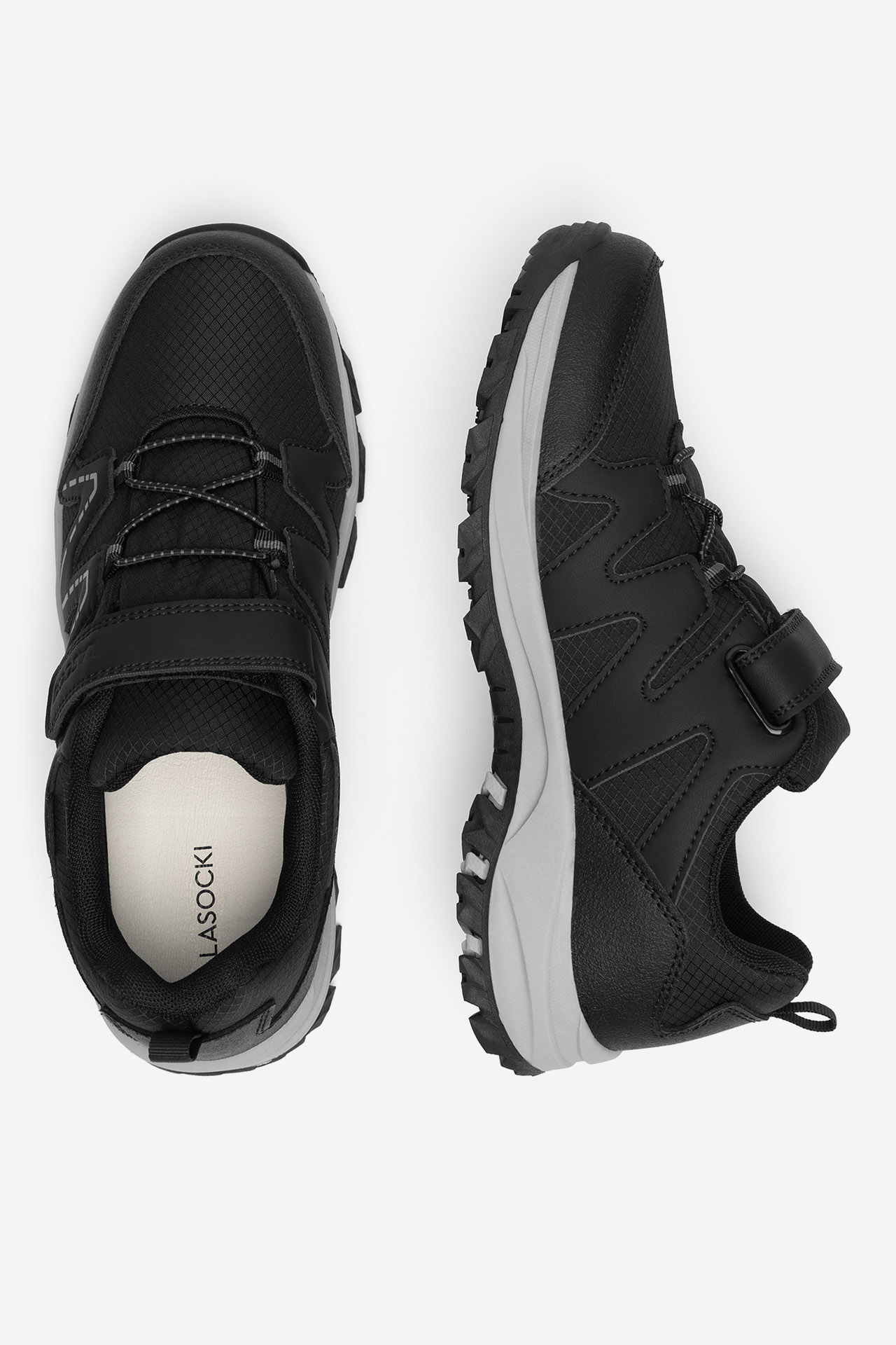 Rekreačná obuv Čierna