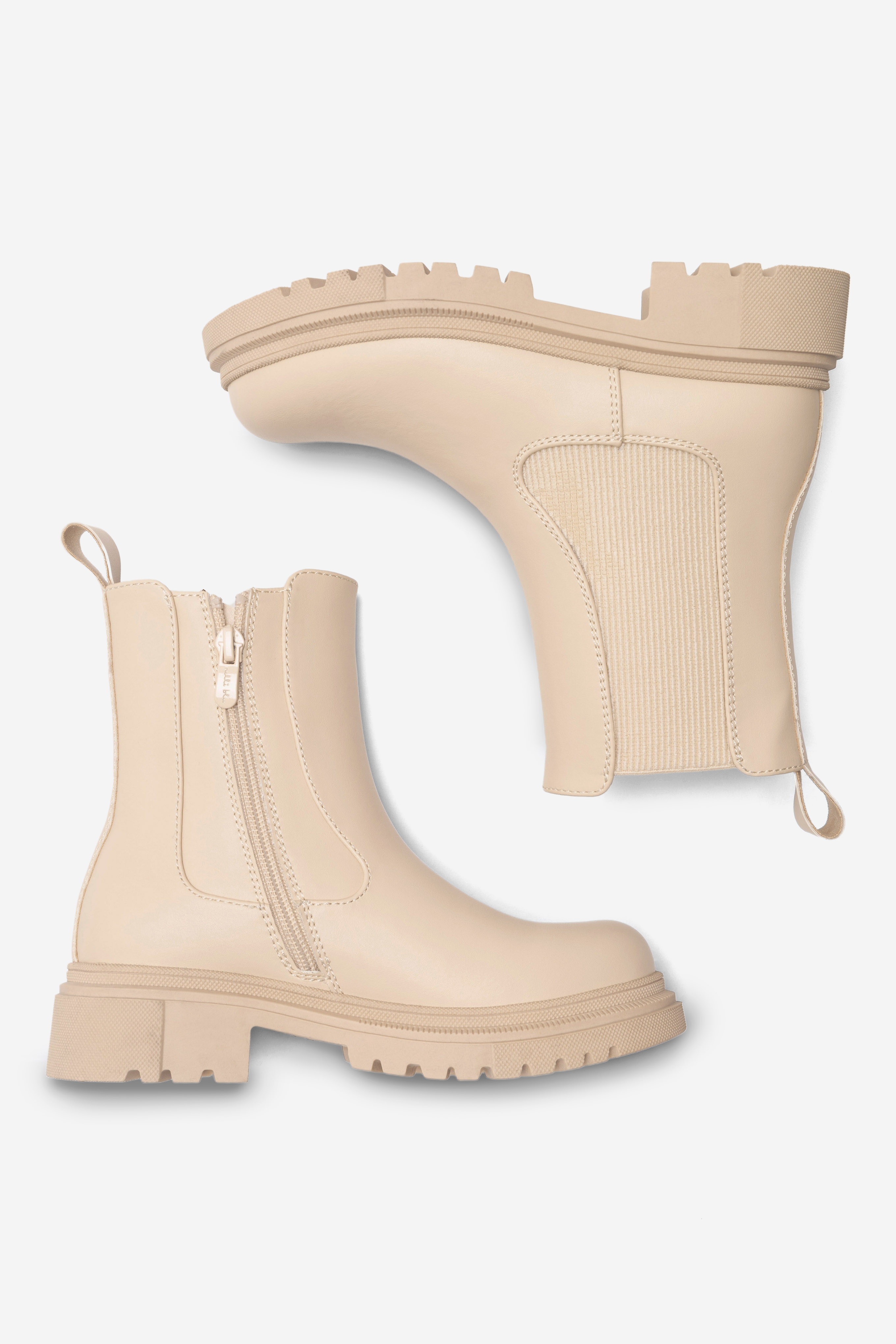 Gležnjarji chelsea Bež