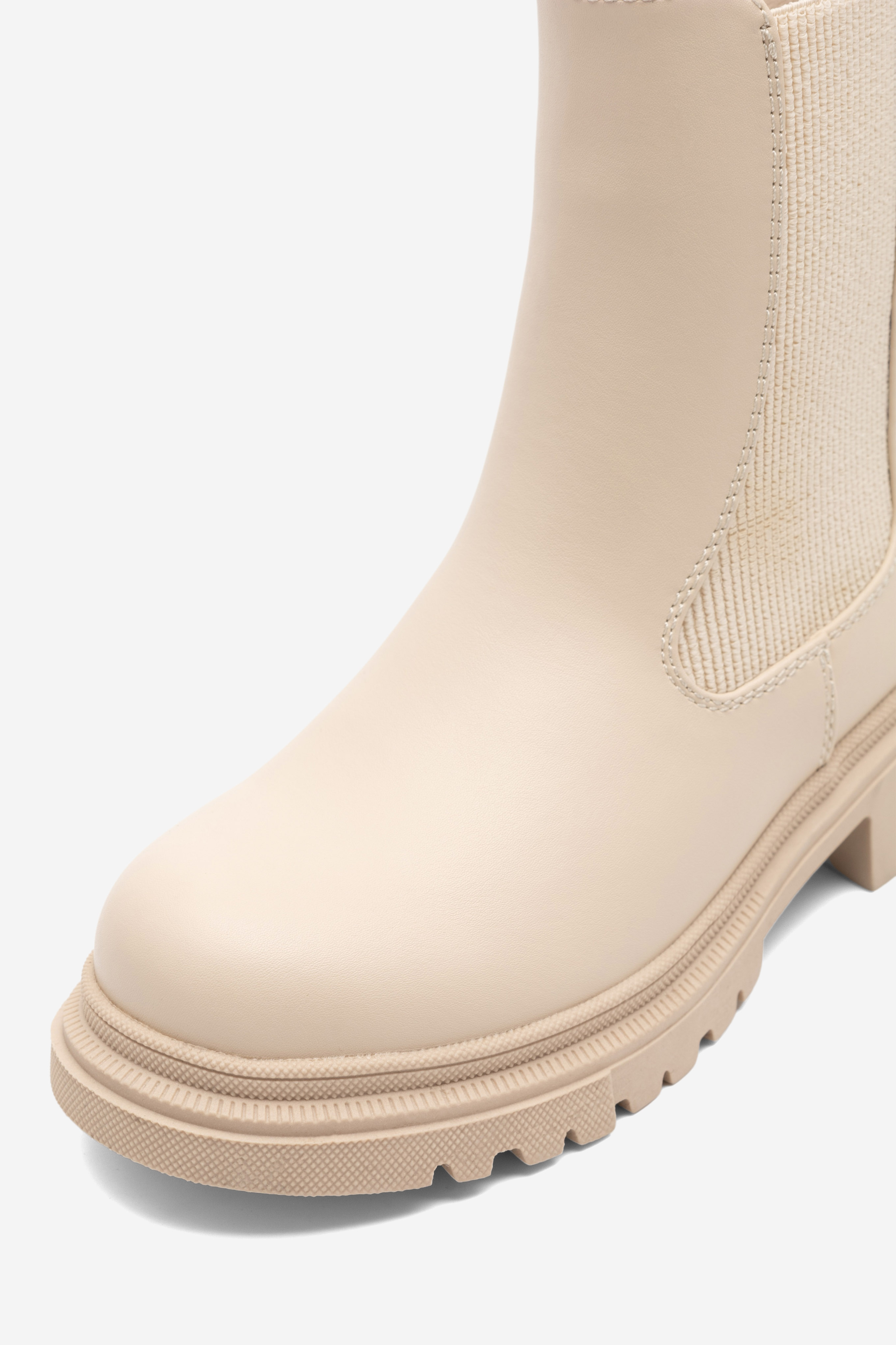 Gležnjarji chelsea Bež