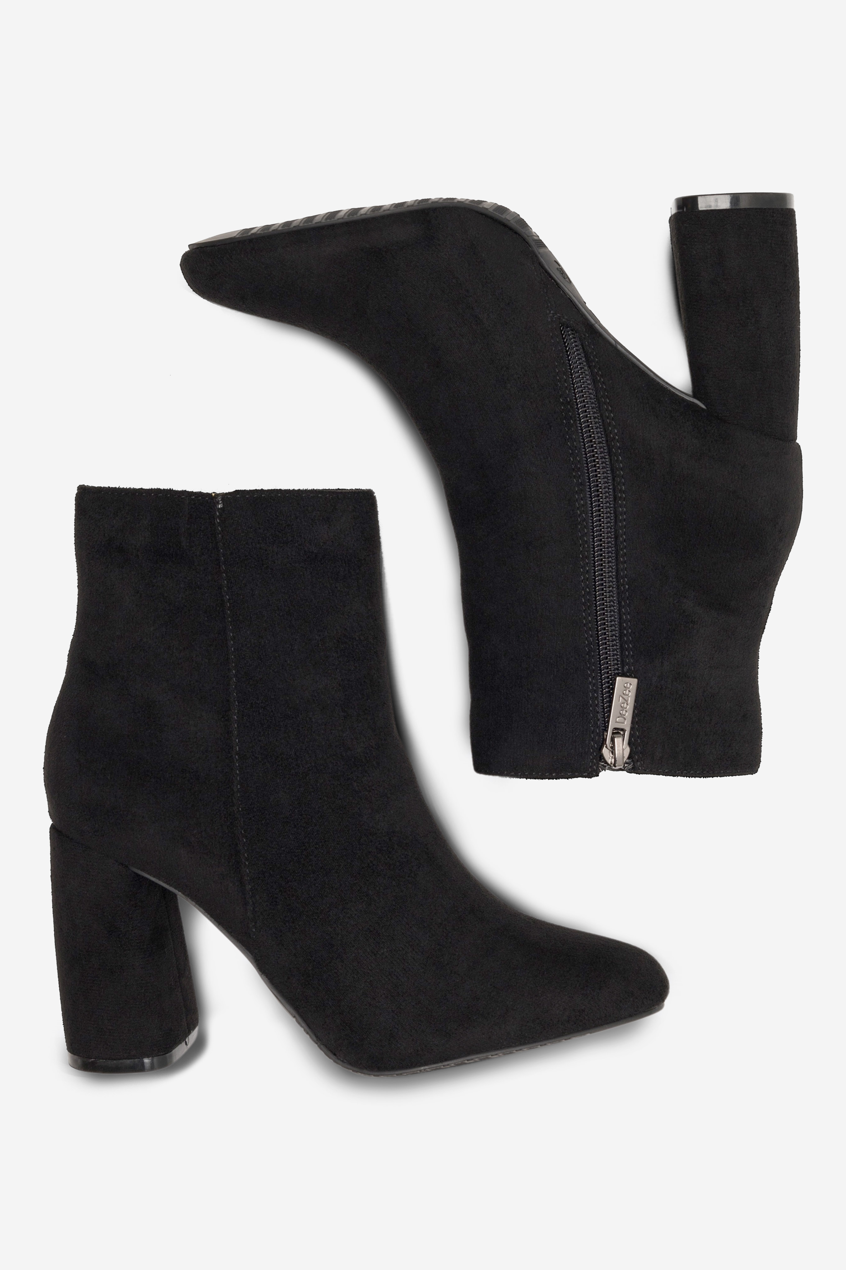 Kotníková obuv ČERNÁ