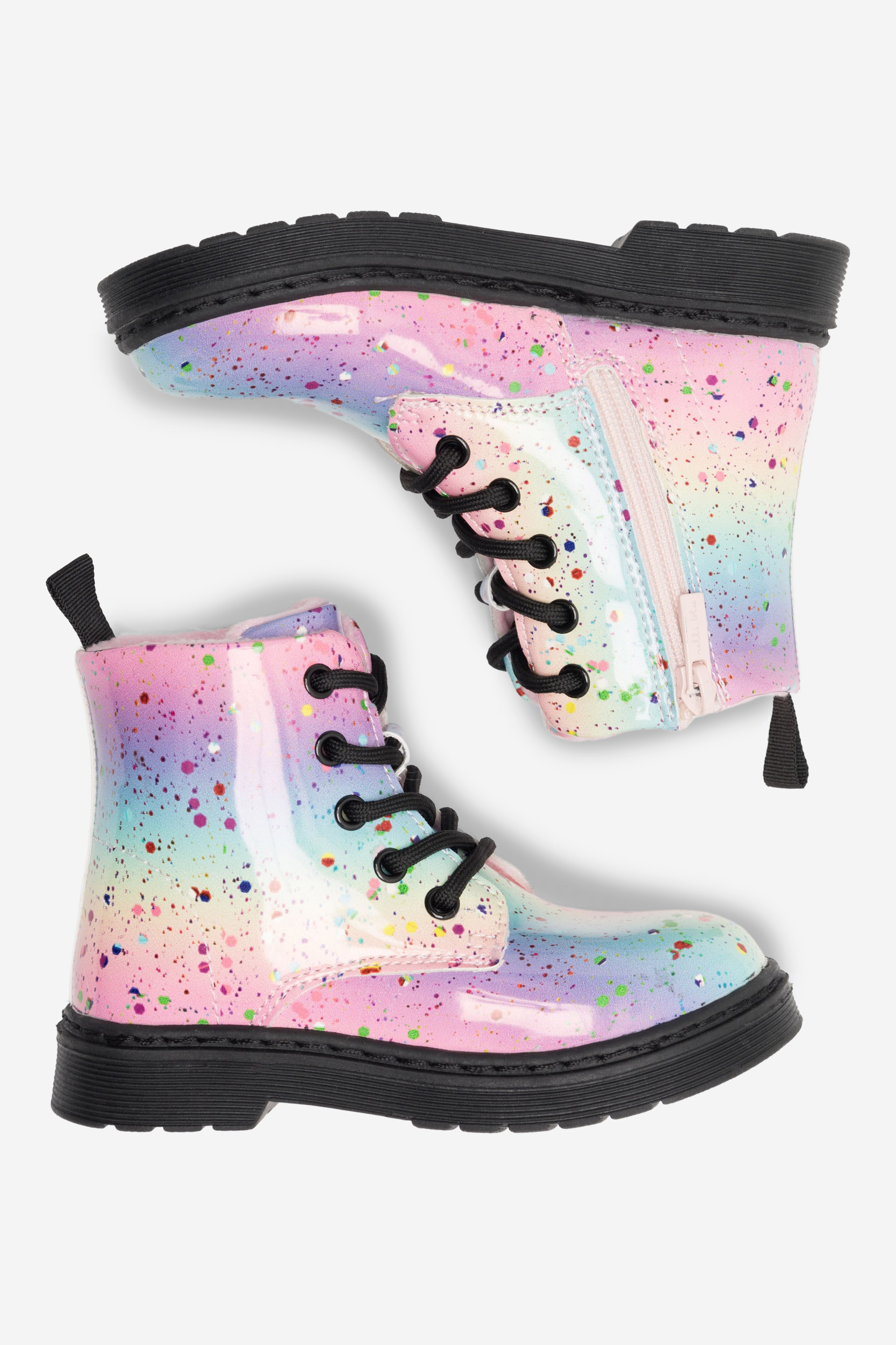 Gležnjarji z vezalkami Pisano