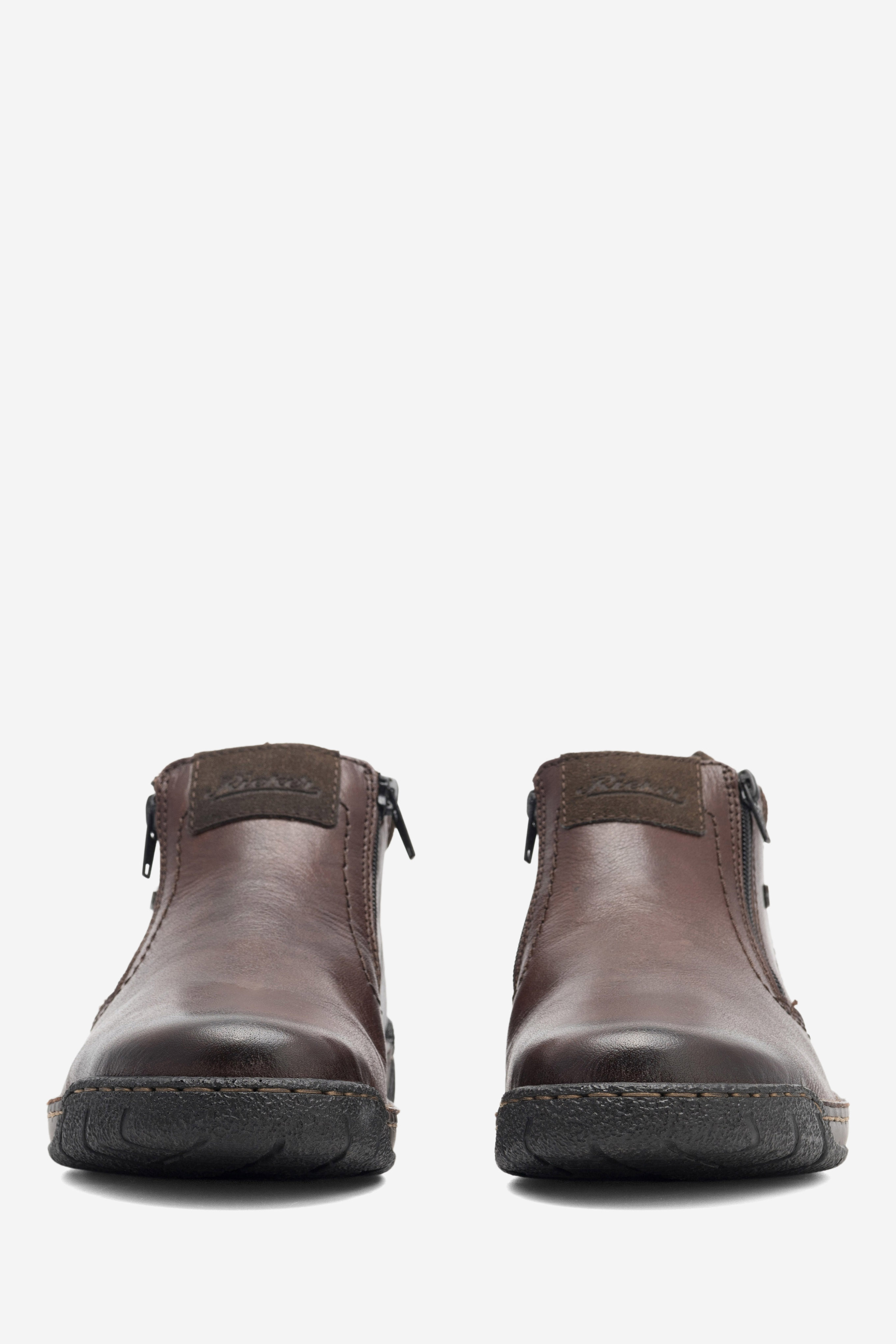 Kotníková obuv TMAVĚ HNĚDÁ