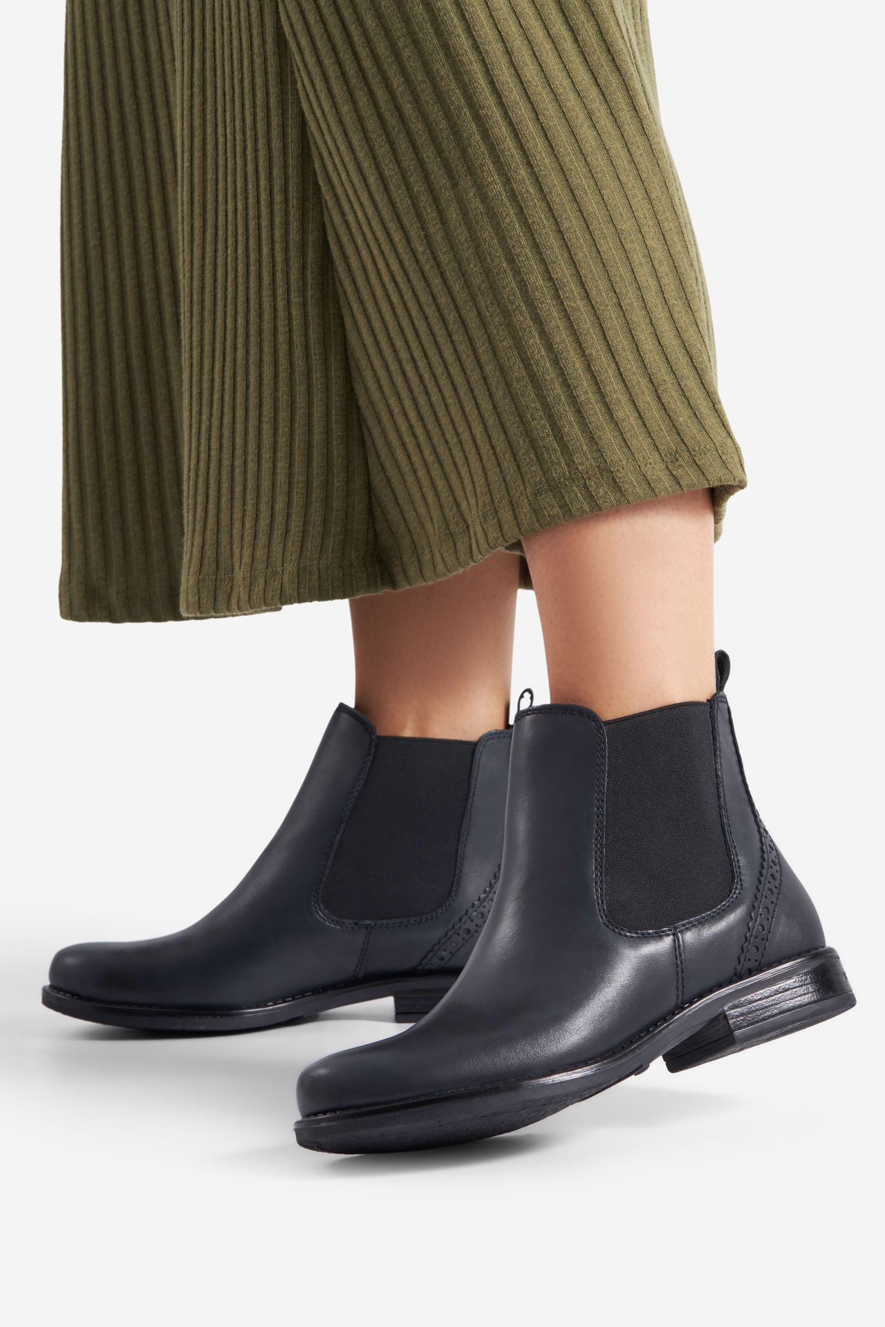 Kotníková obuv TMAVĚ MODRÁ