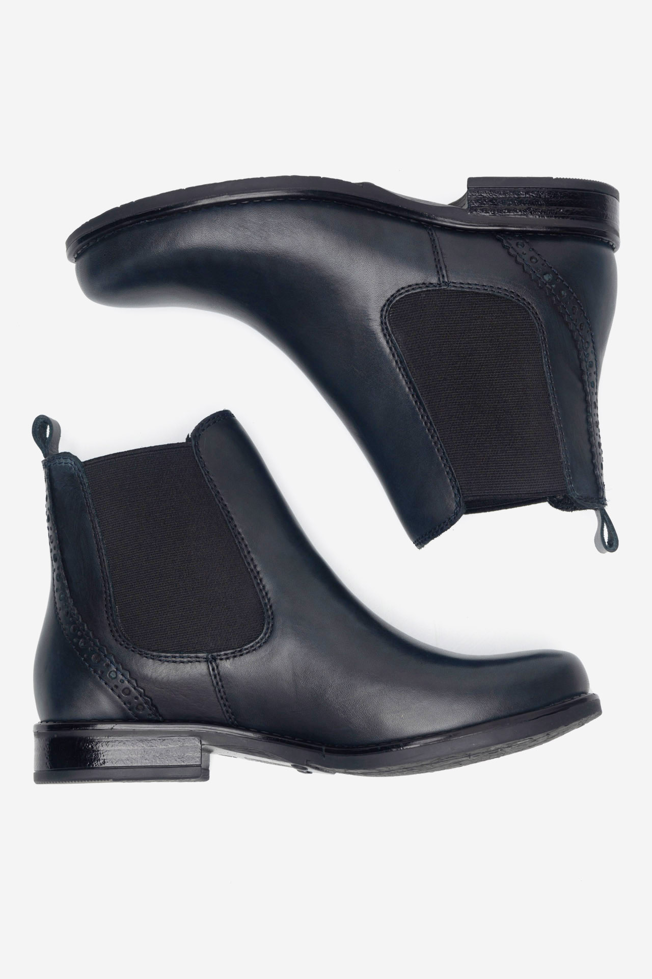 Kotníková obuv TMAVĚ MODRÁ