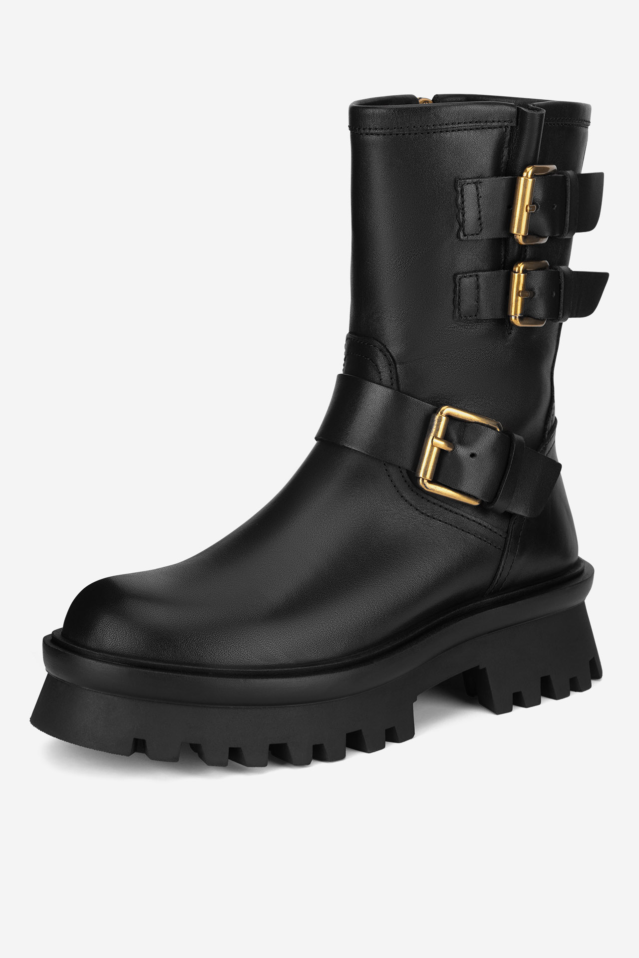 Kotníková obuv ČERNÁ