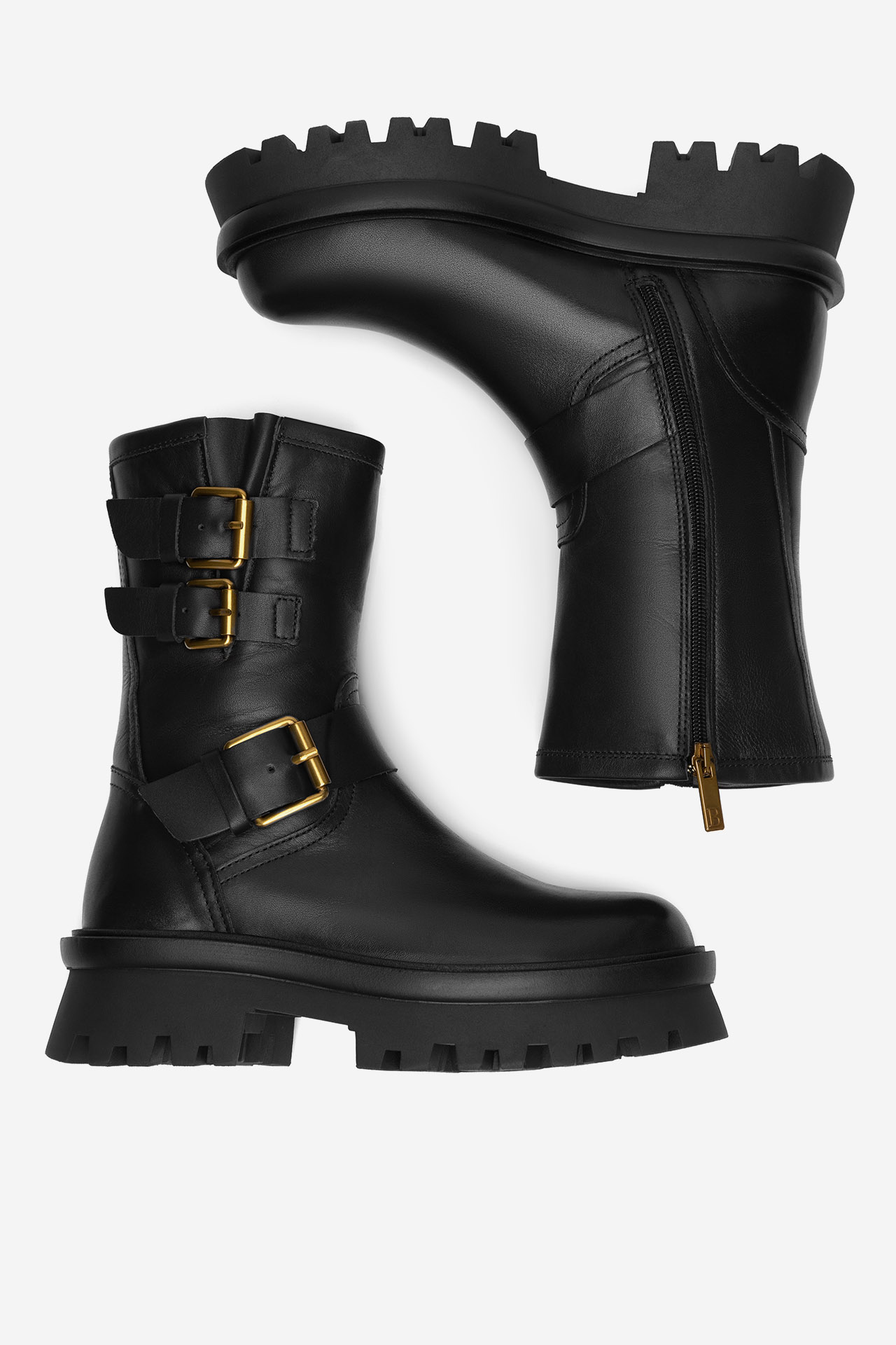 Kotníková obuv ČERNÁ