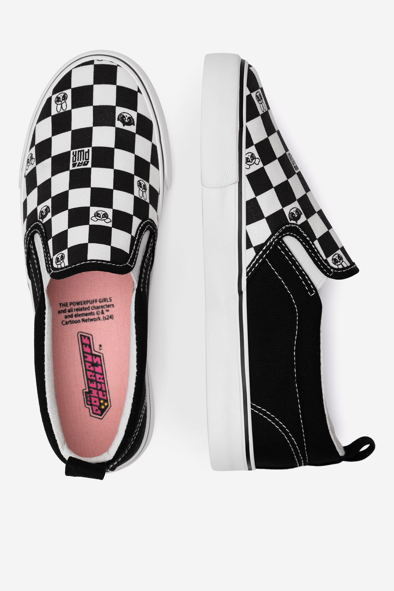 Platnene superge Črna