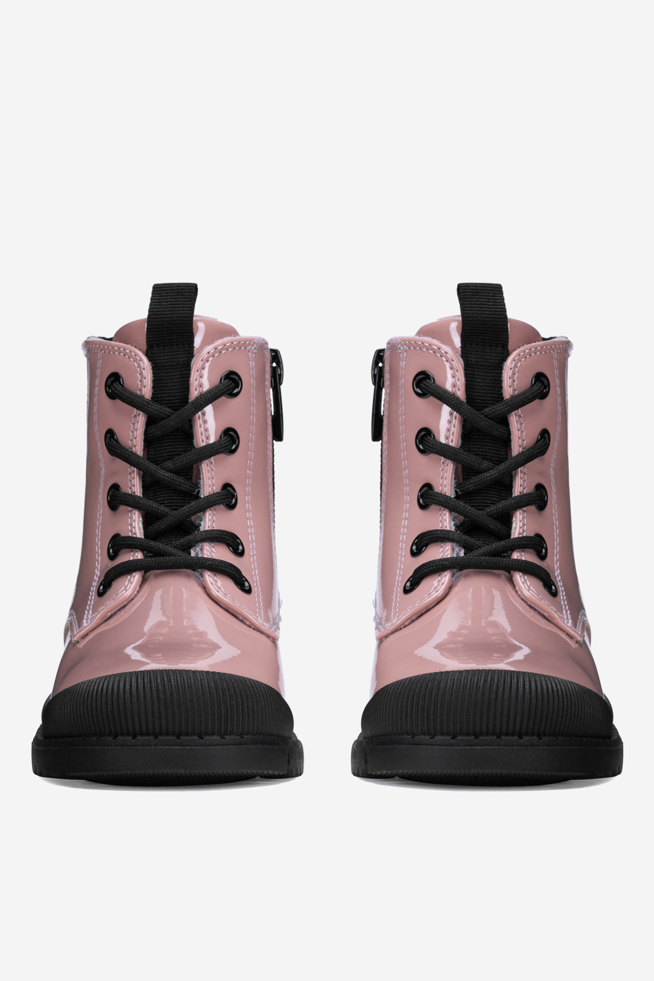 Gležnjarji z vezalkami Živo roza