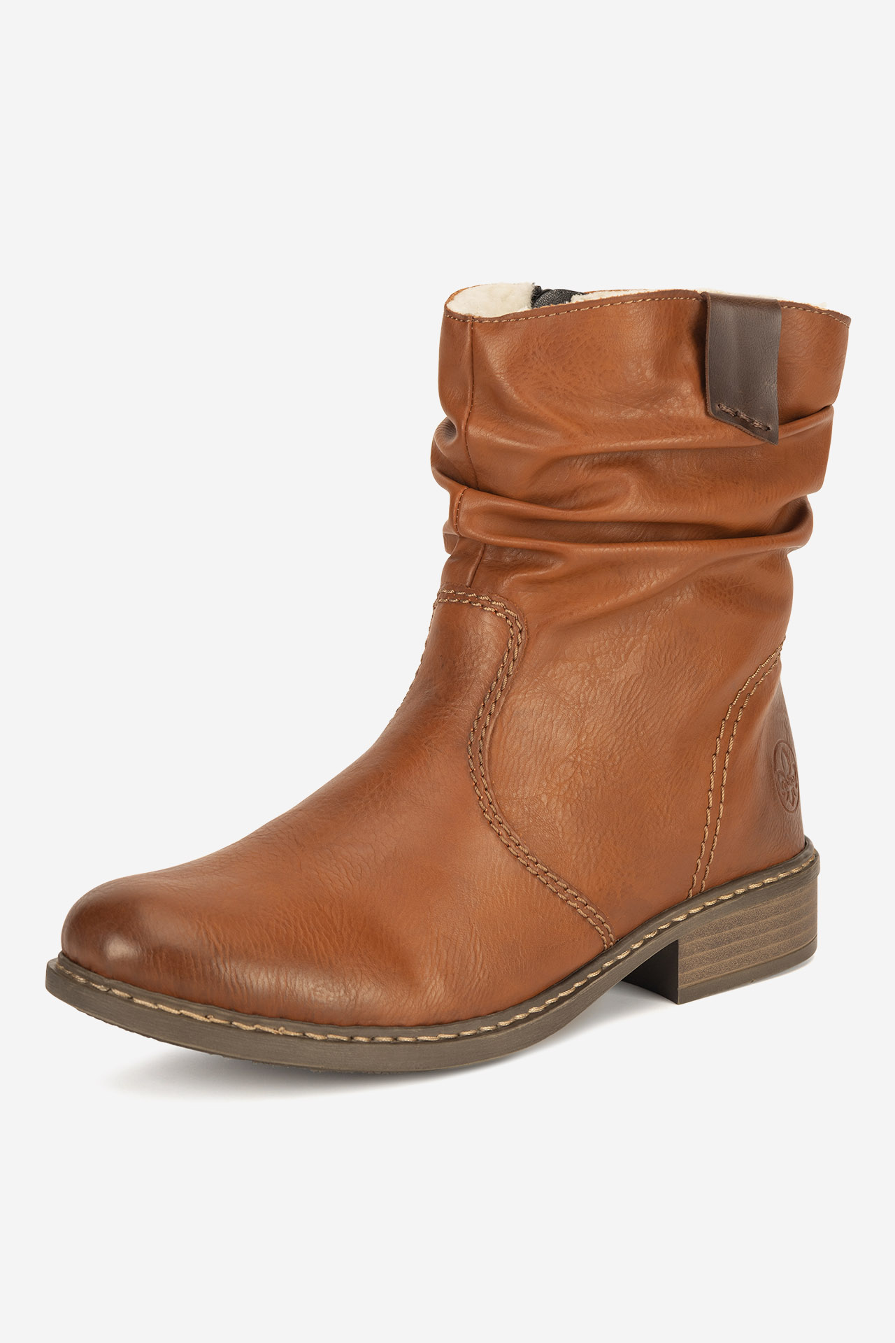 Kotníková obuv SVĚTLE HNĚDÁ