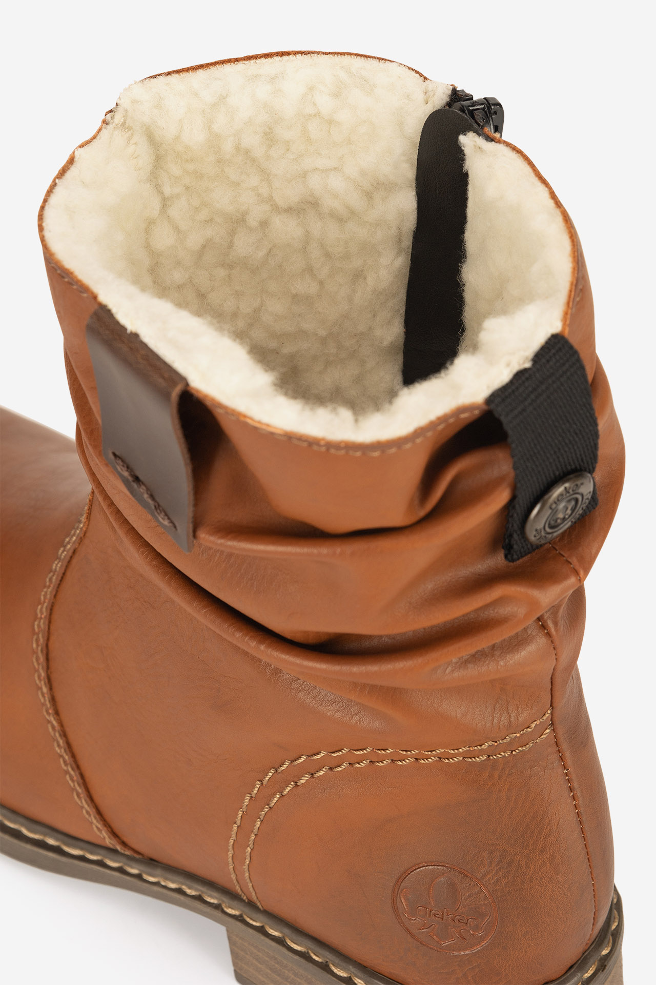 Kotníková obuv SVĚTLE HNĚDÁ