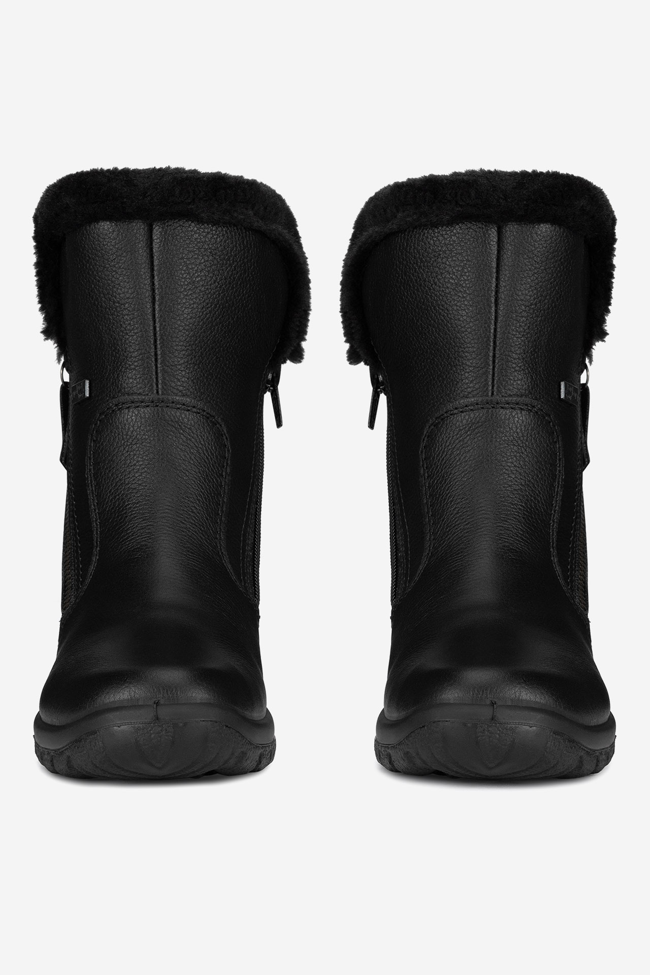 Členková obuv Čierna