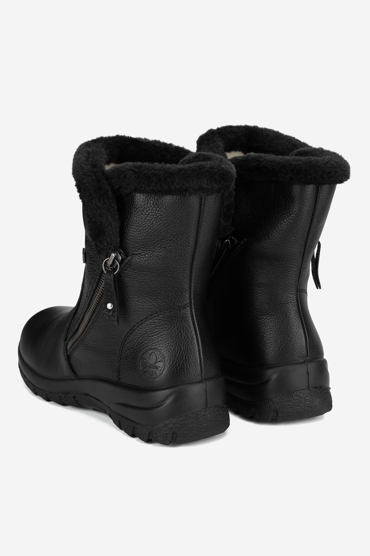 Členková obuv Čierna