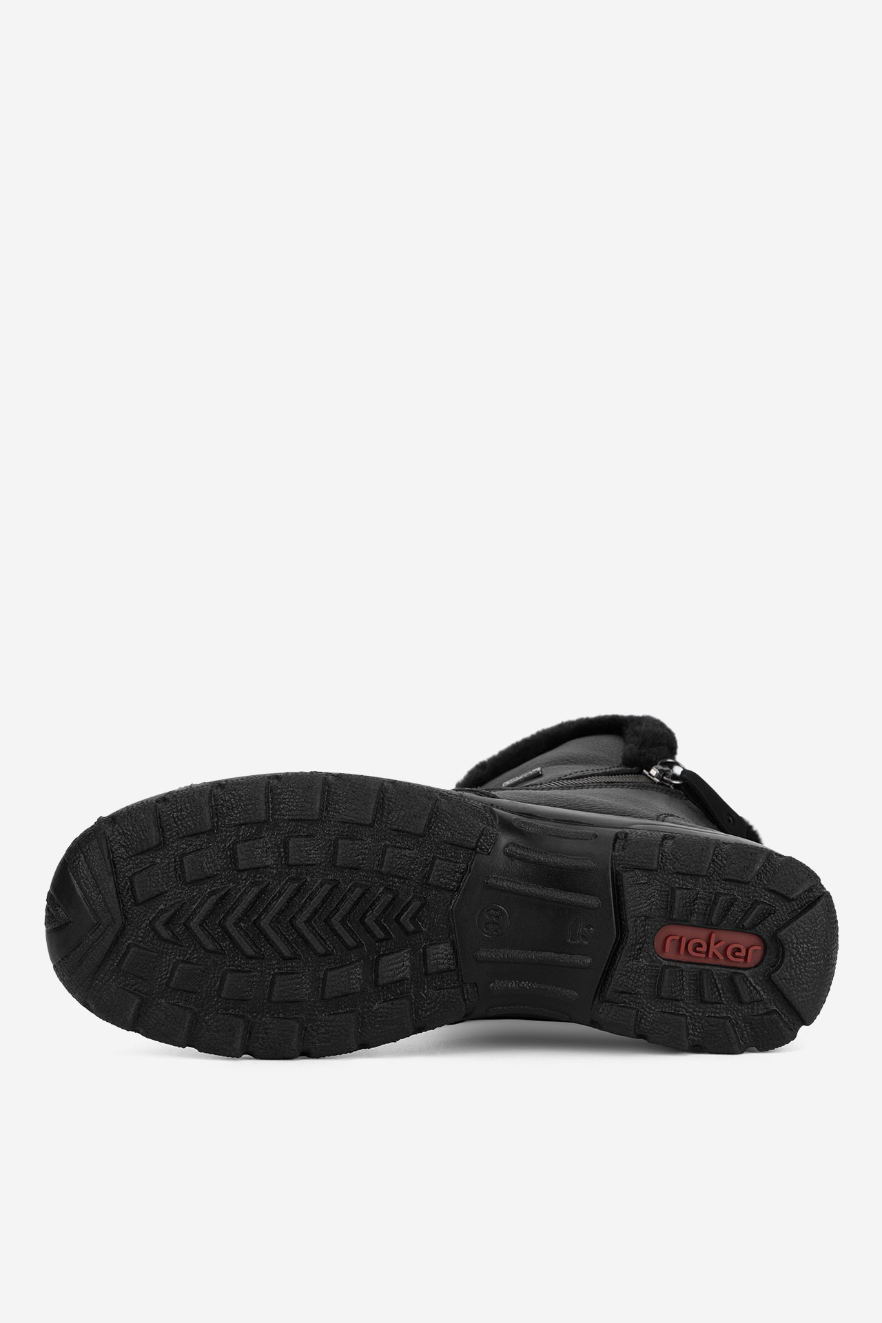 Členková obuv Čierna