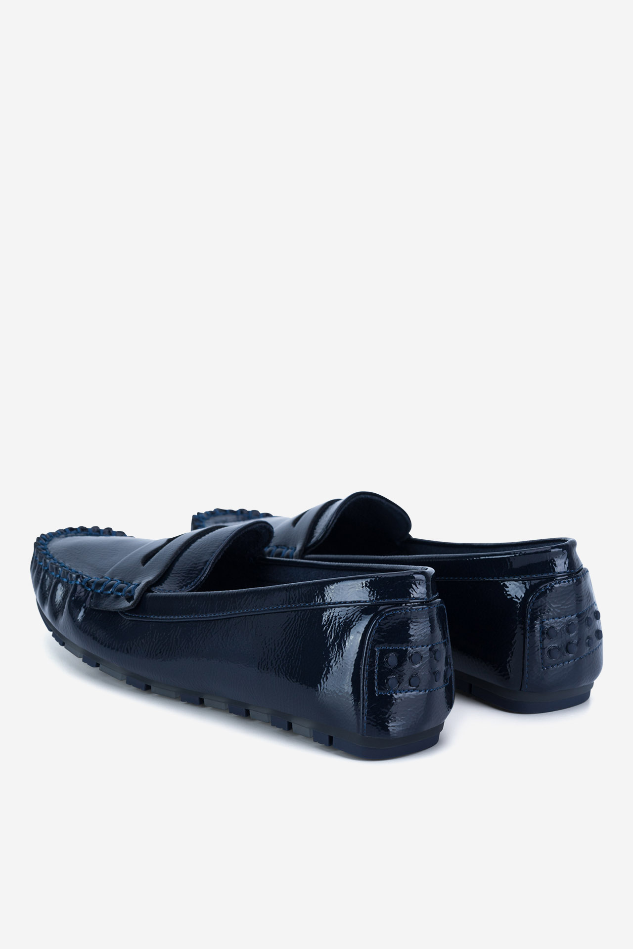 Mokasíny TMAVĚ MODRÁ