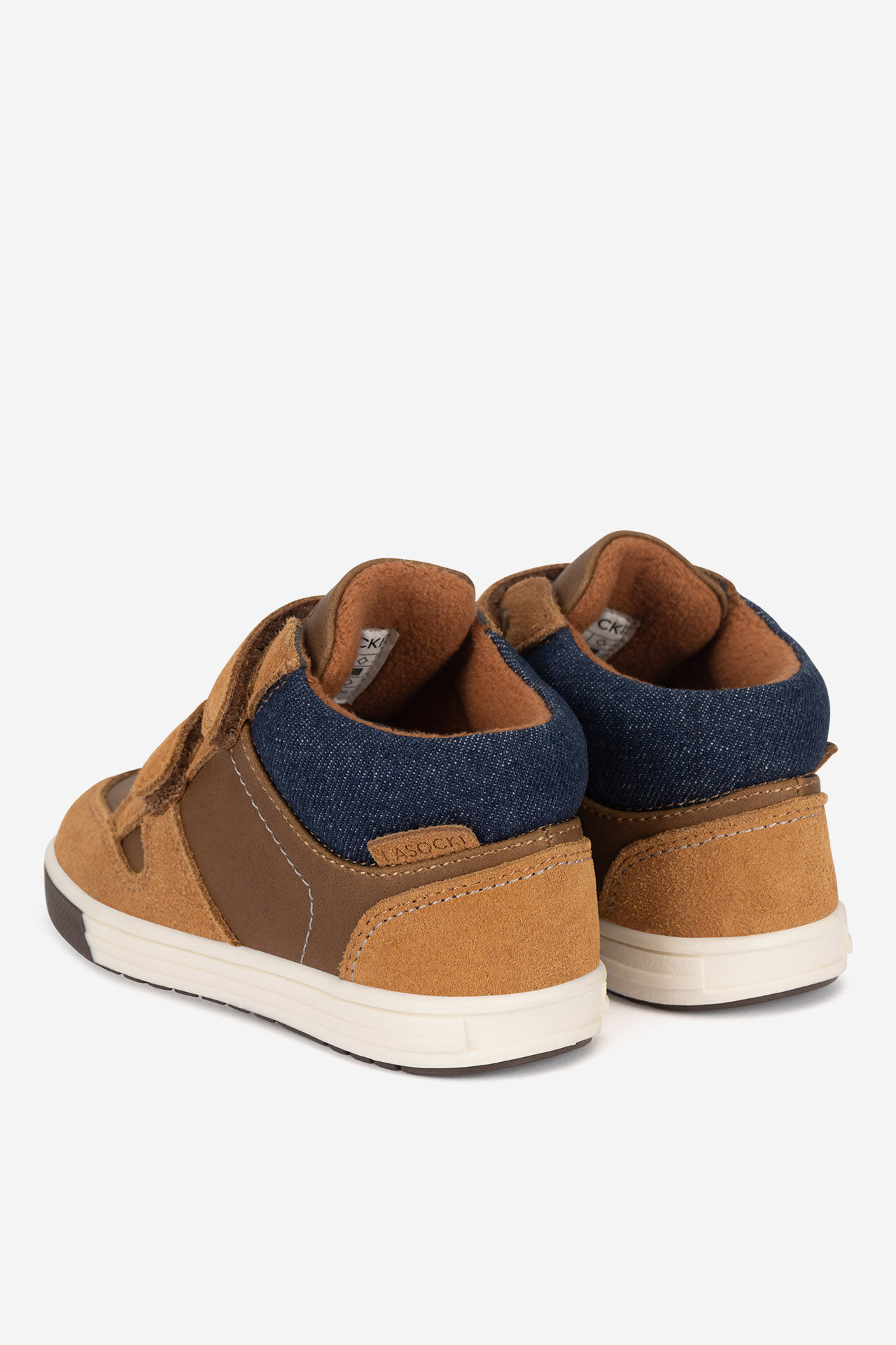 Šněrovací vyšší obuv HNĚDÁ