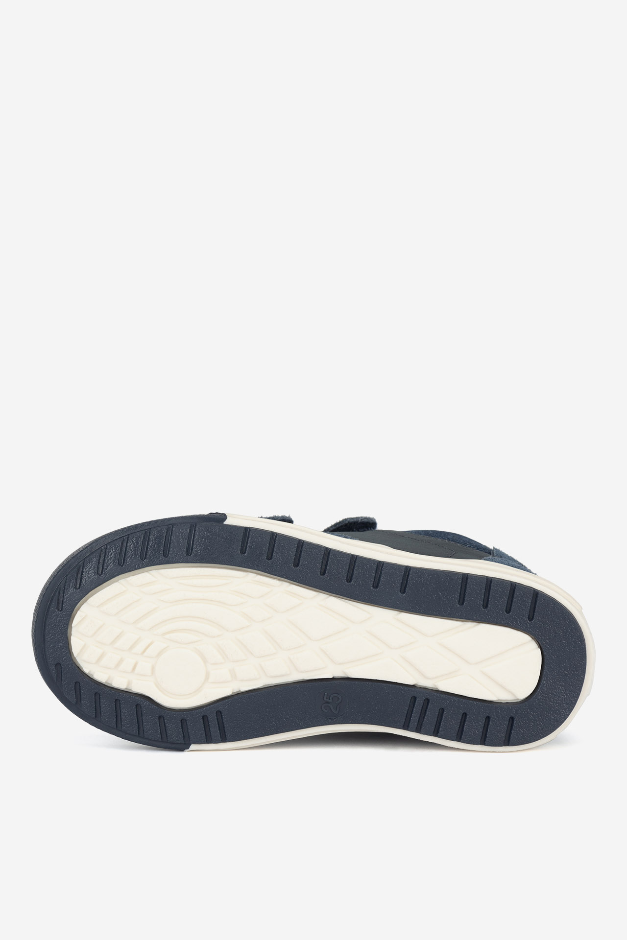 Šněrovací vyšší obuv TMAVĚ MODRÁ