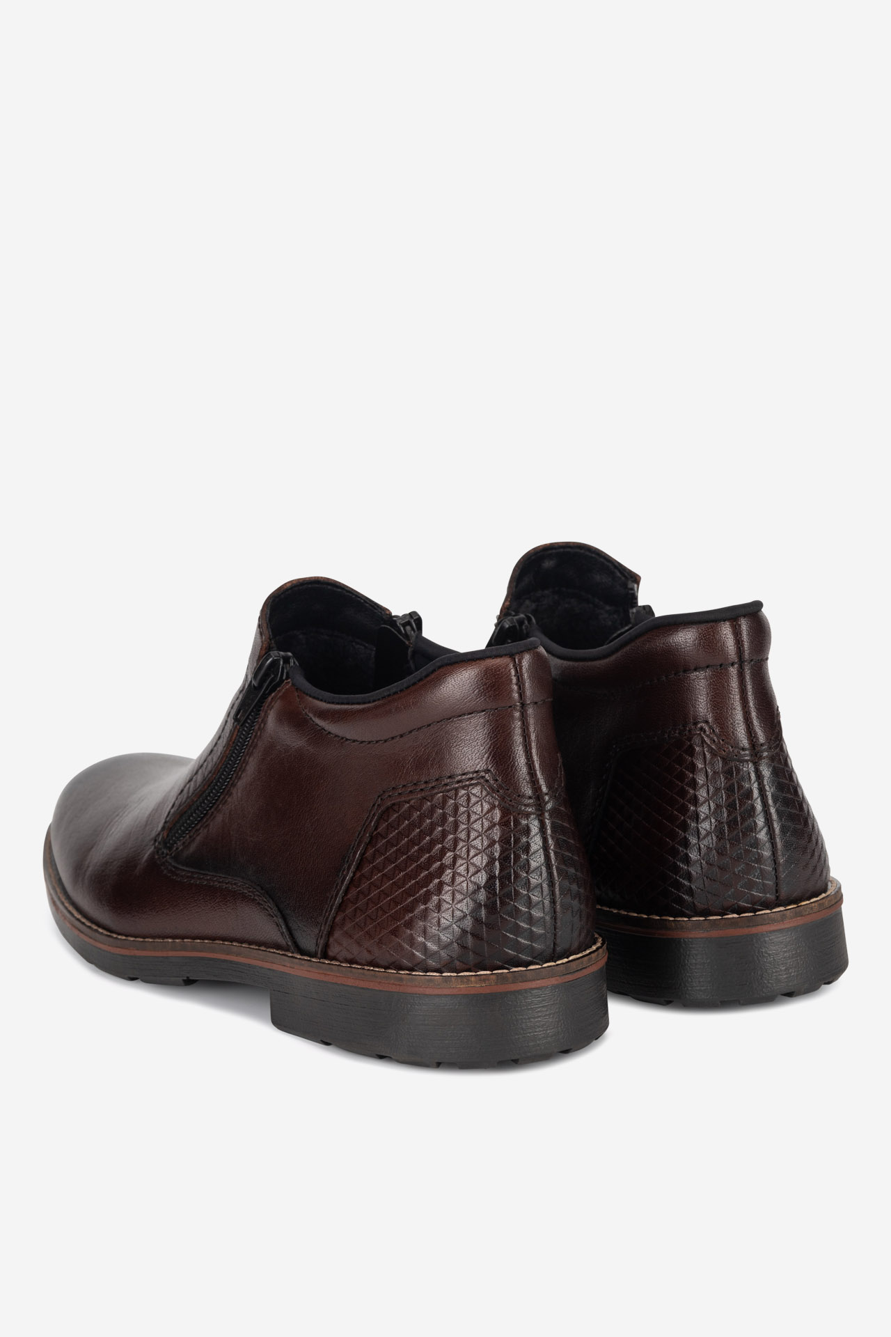 Škornji Čokoladno rjava