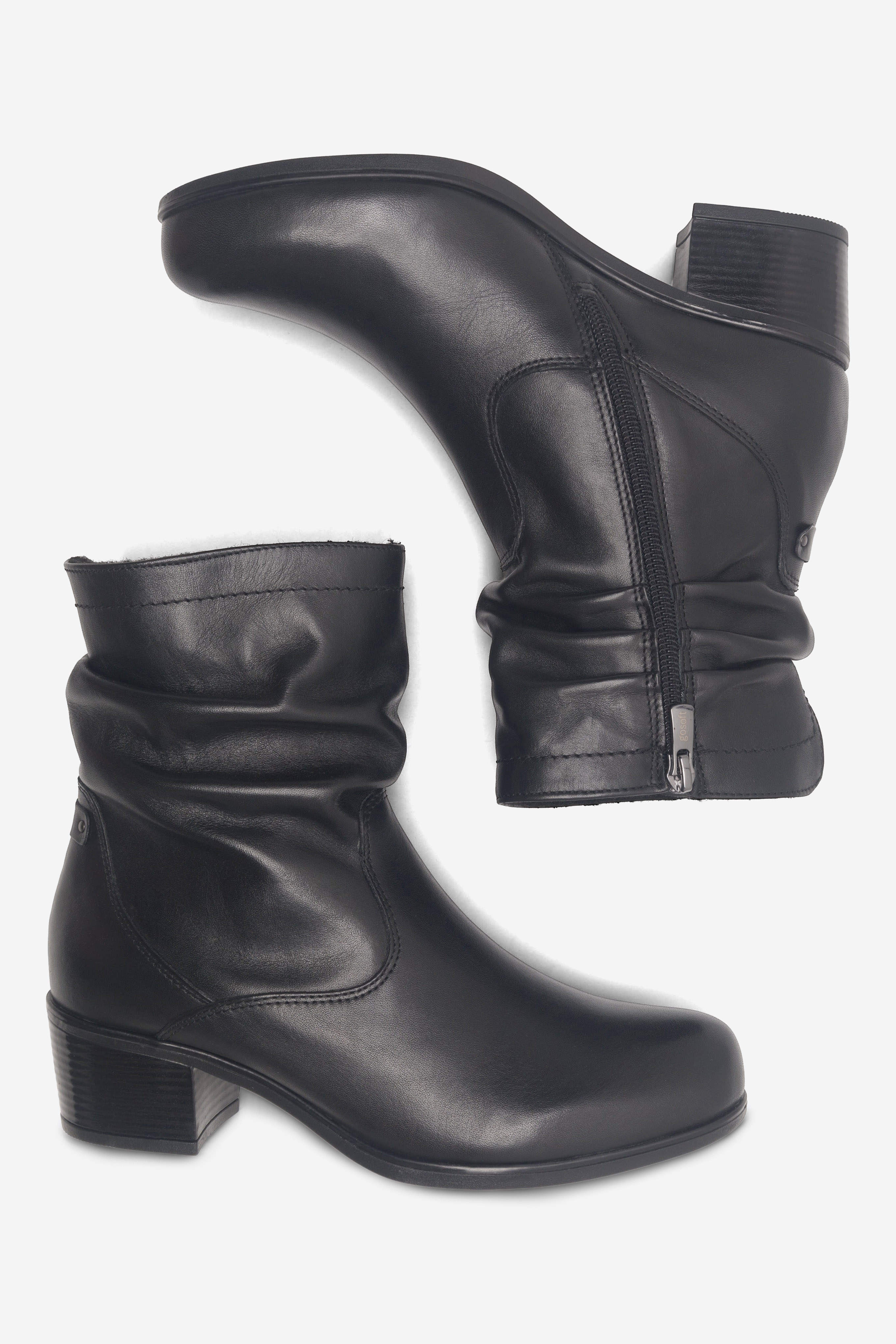 Kotníková obuv ČERNÁ