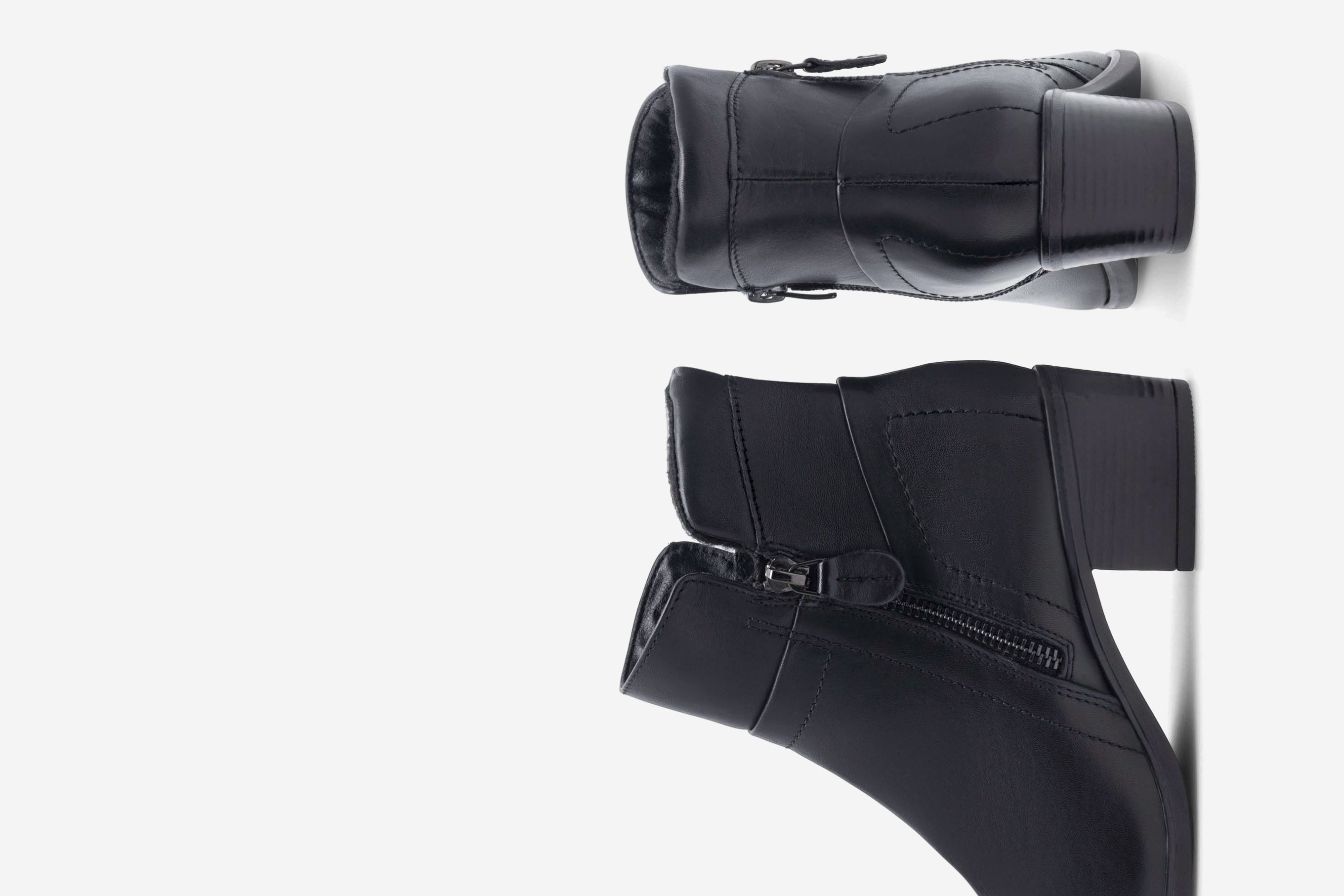 Kotníková obuv ČERNÁ