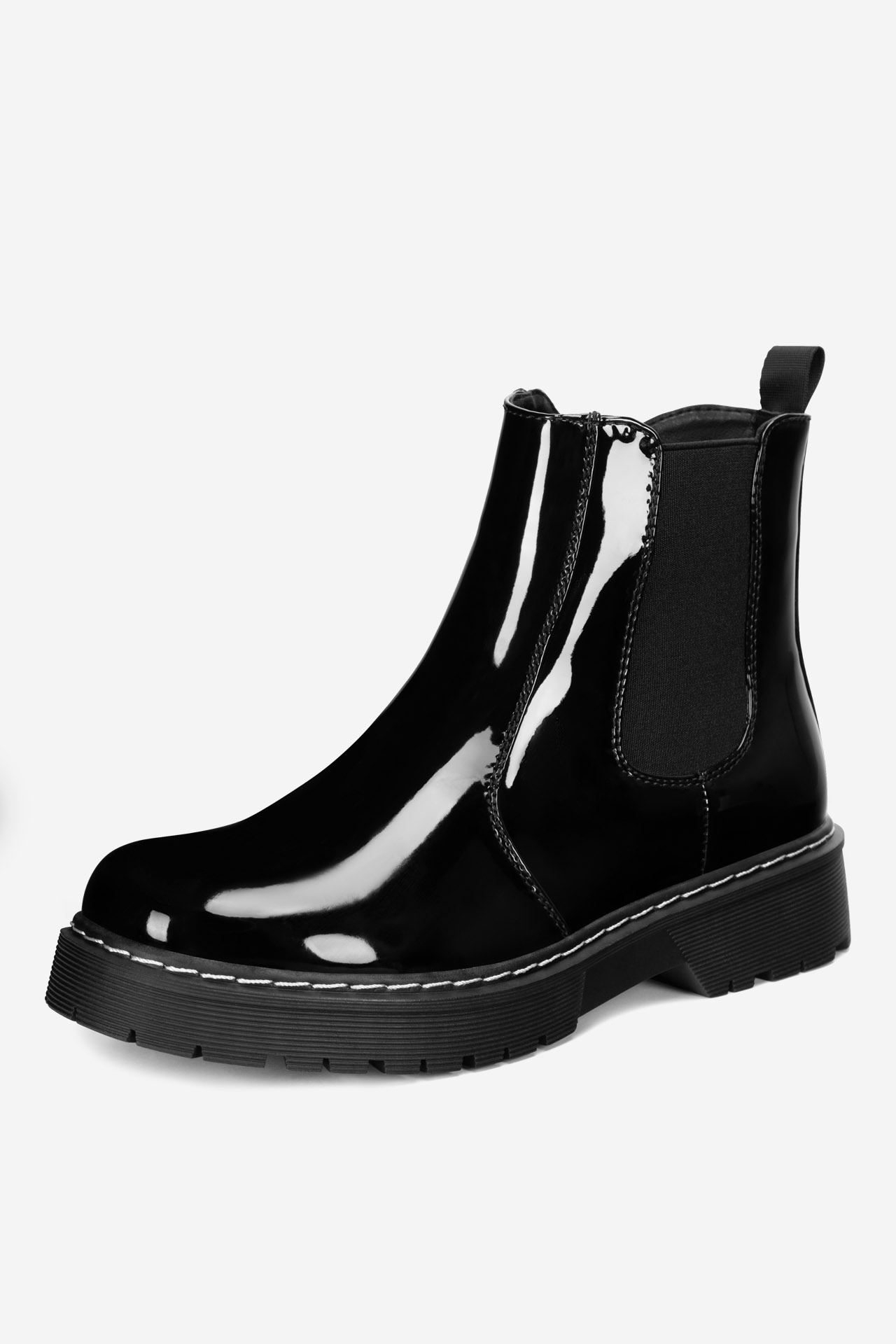 Gležnjarji chelsea Črna